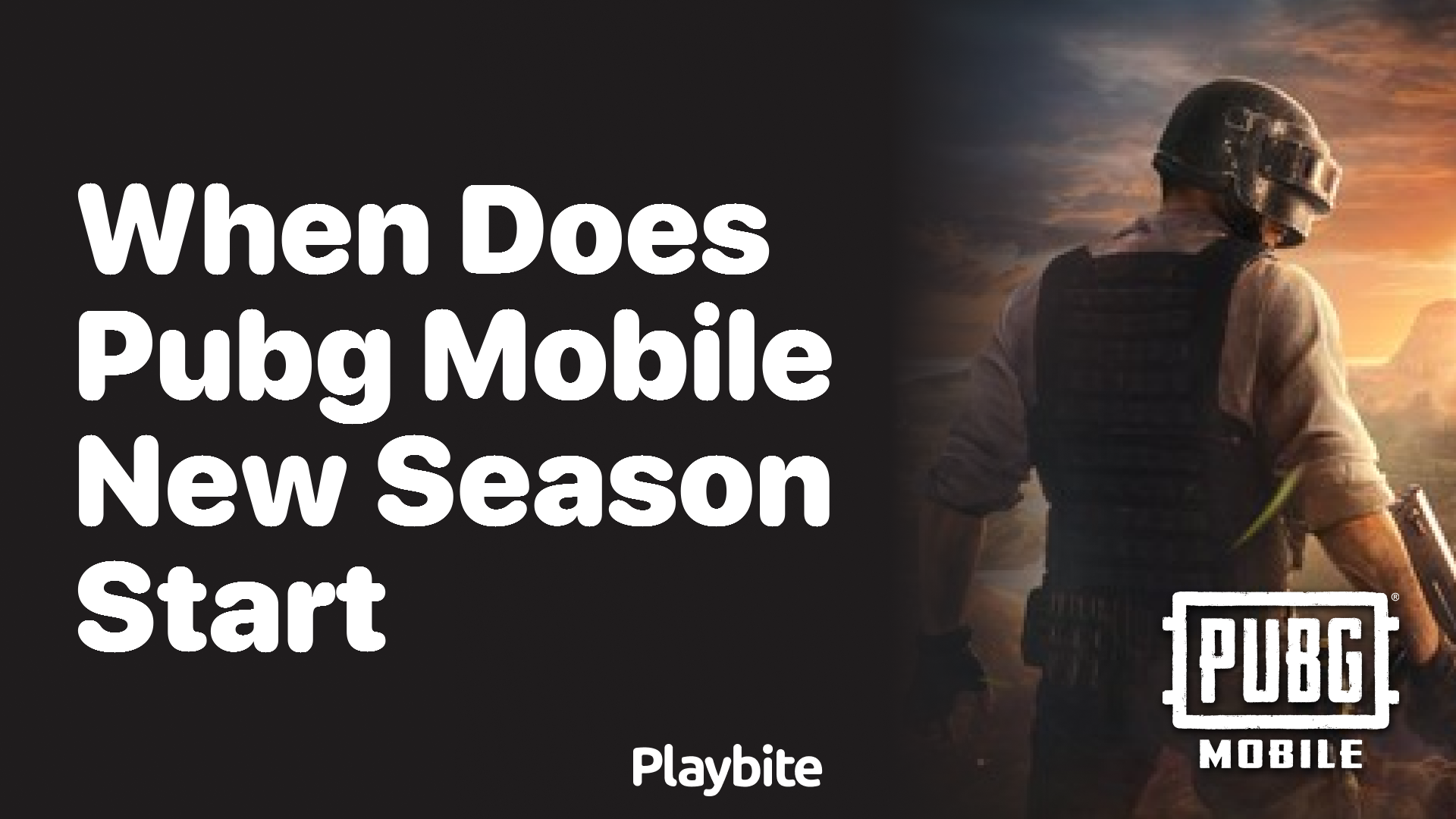 When Does the New Season of PUBG Mobile Start?