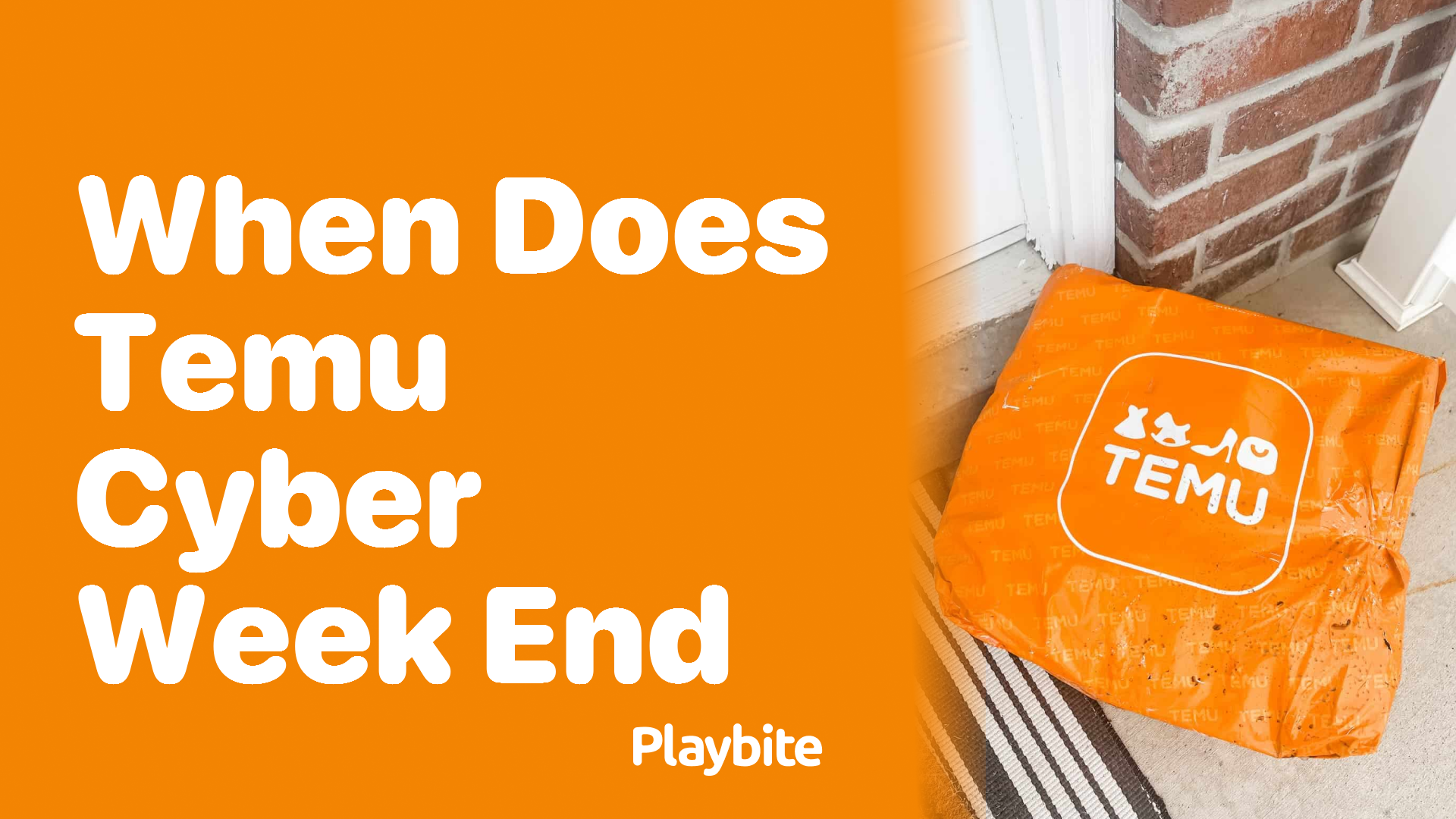 When Does Temu Cyber Week End? Find Out Here!