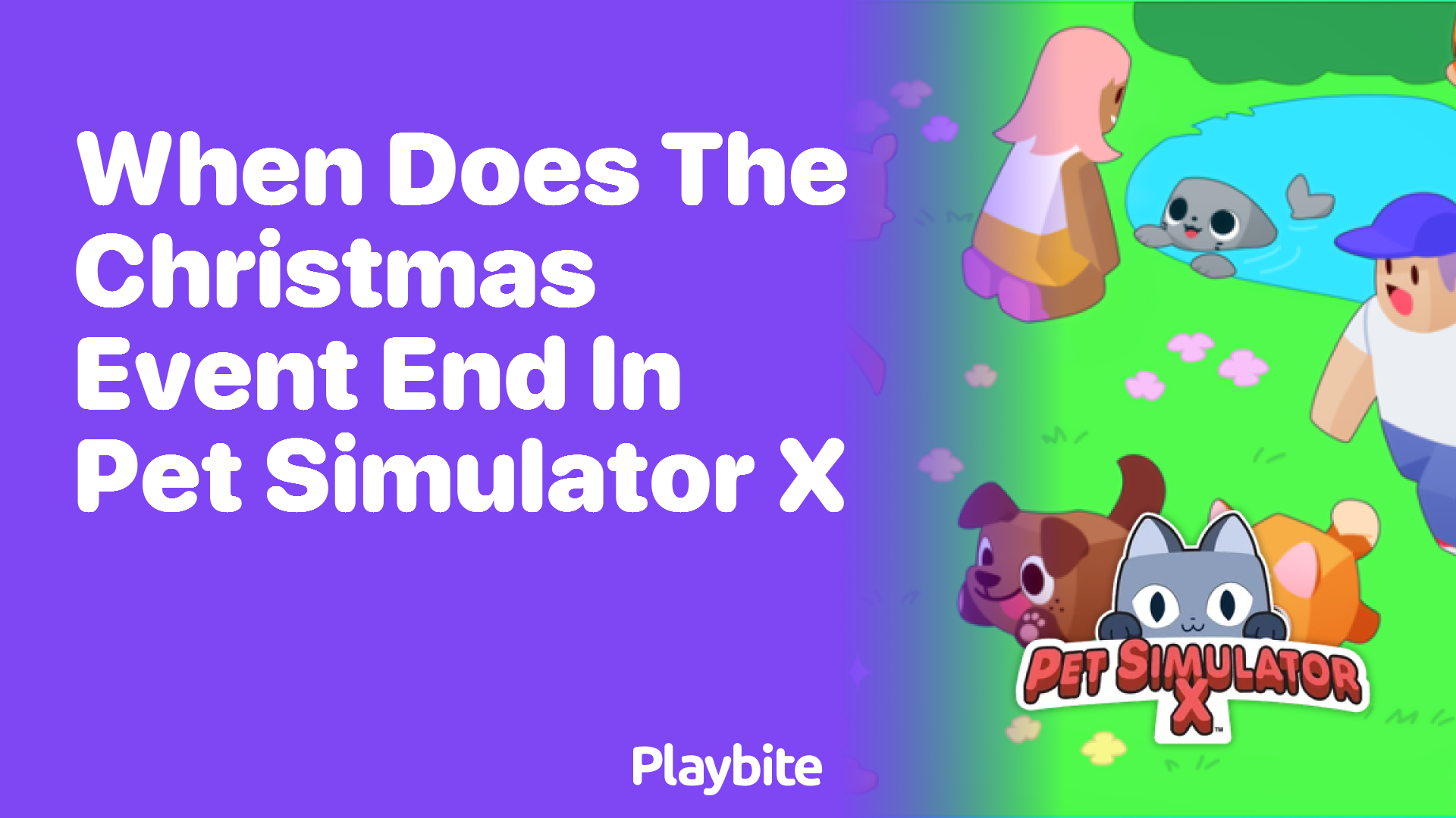 When Does the Christmas Event End in Pet Simulator X?