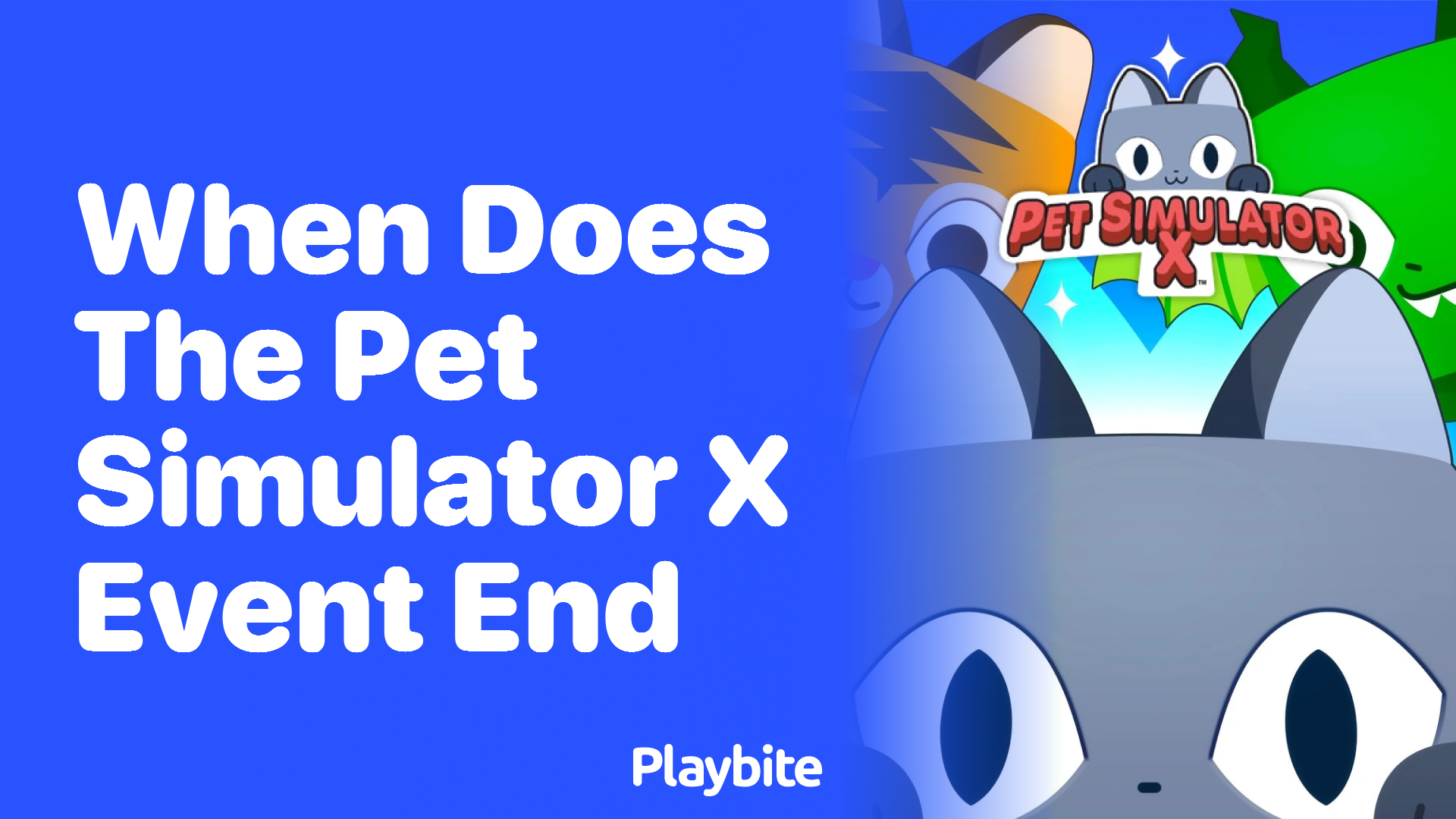 When Does the Pet Simulator X Event End?