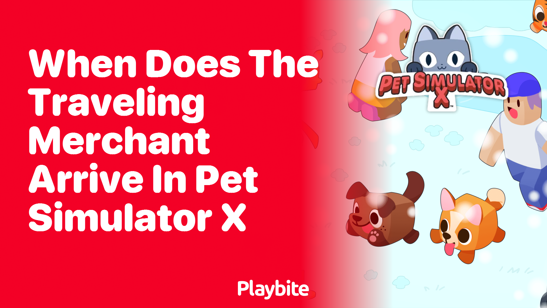 When Does the Traveling Merchant Arrive in Pet Simulator X?