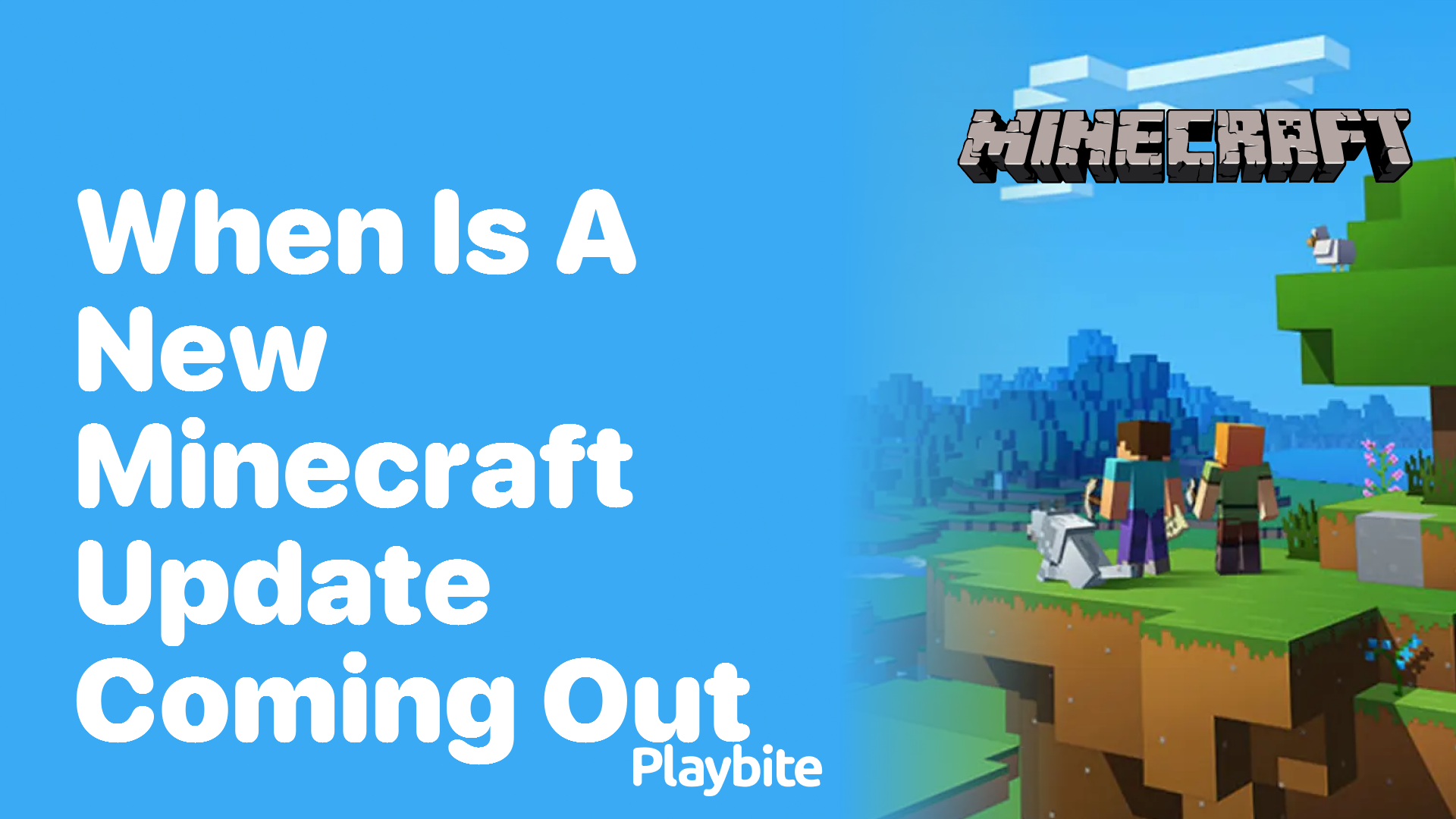 When Is a New Minecraft Update Coming Out? Playbite