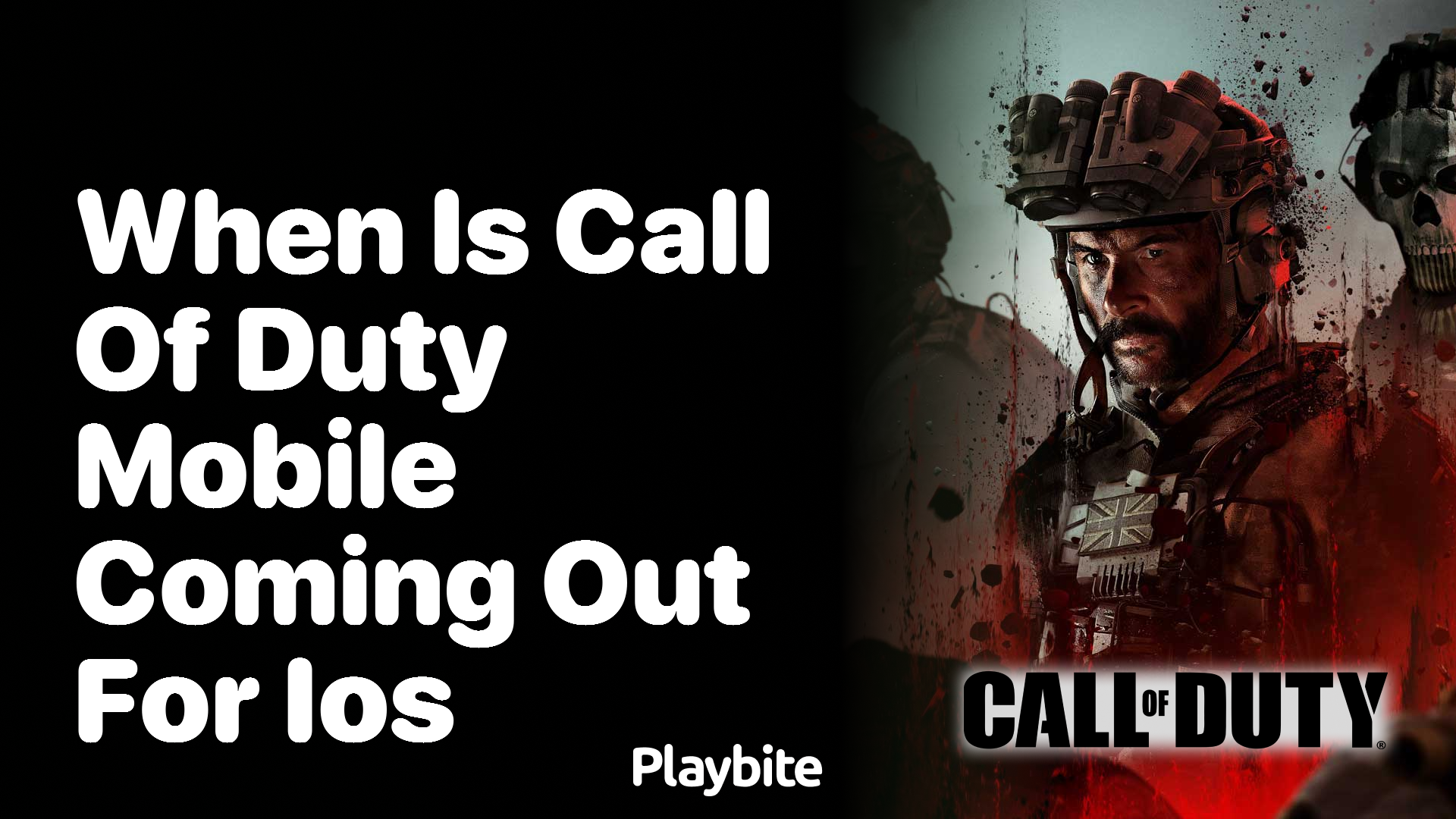 When Is Call of Duty Mobile Coming Out for iOS?