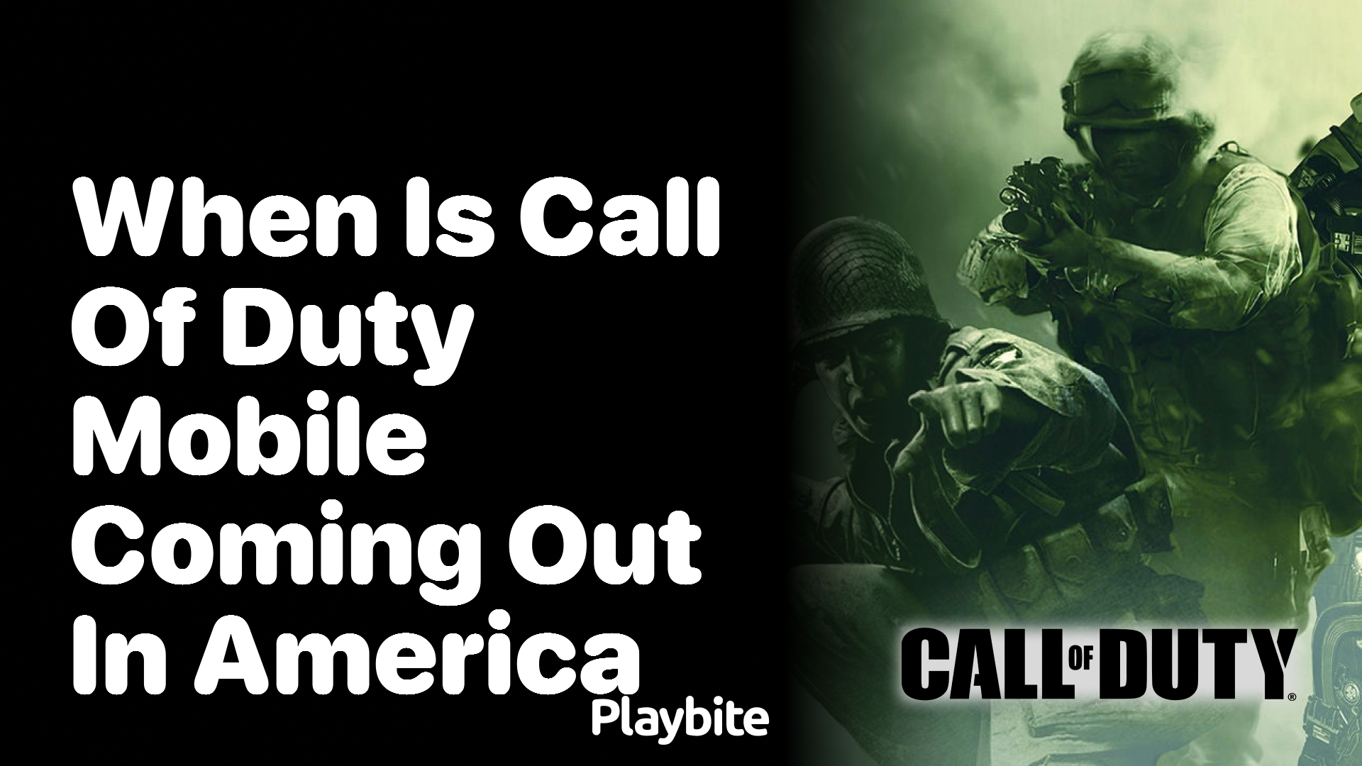 When is Call of Duty Mobile Coming Out in America?