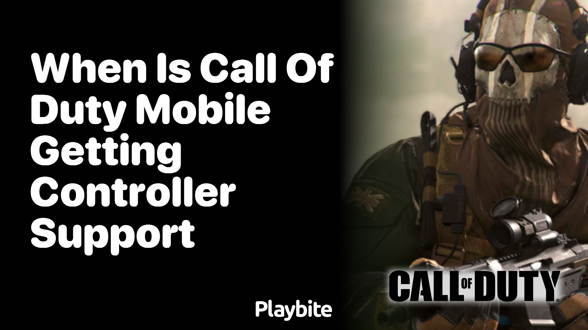 When Is Call of Duty Mobile Getting Controller Support?