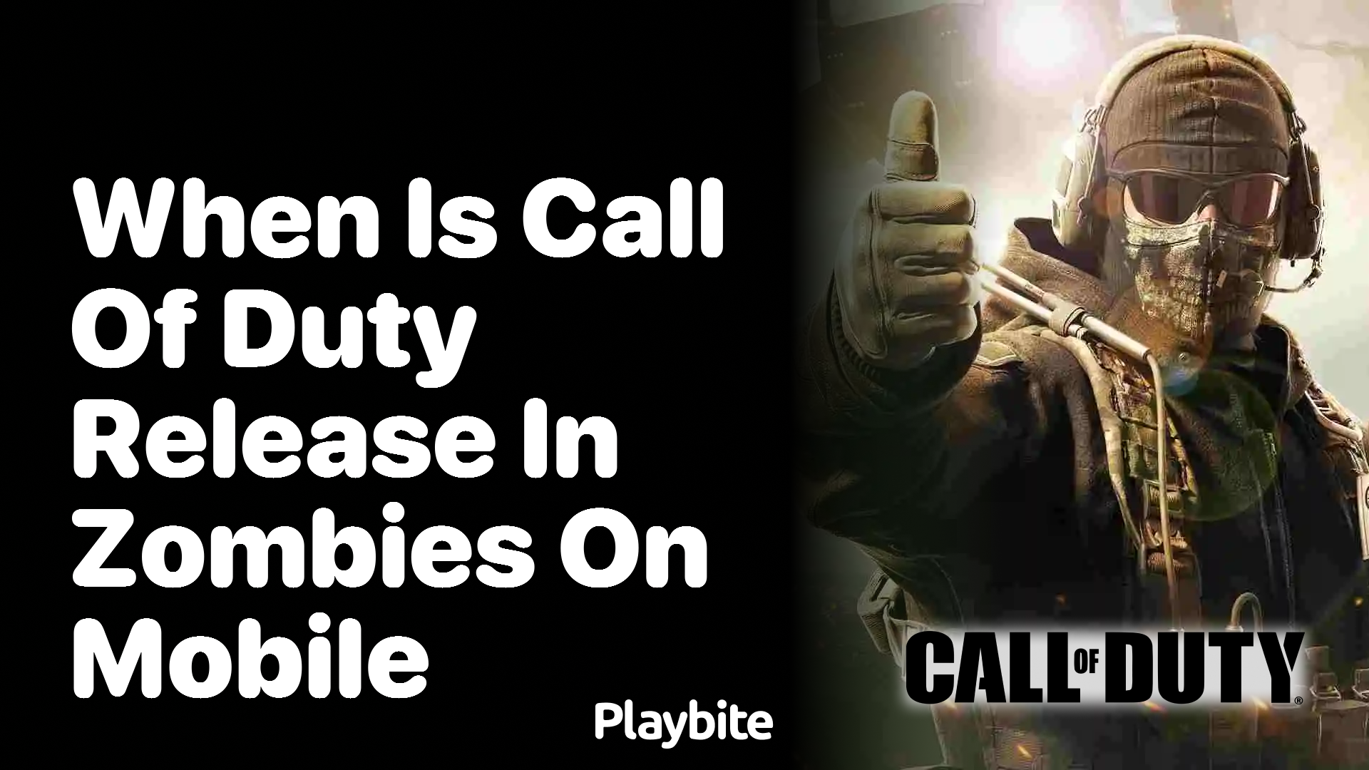 When Is Call of Duty Releasing Zombies on Mobile?