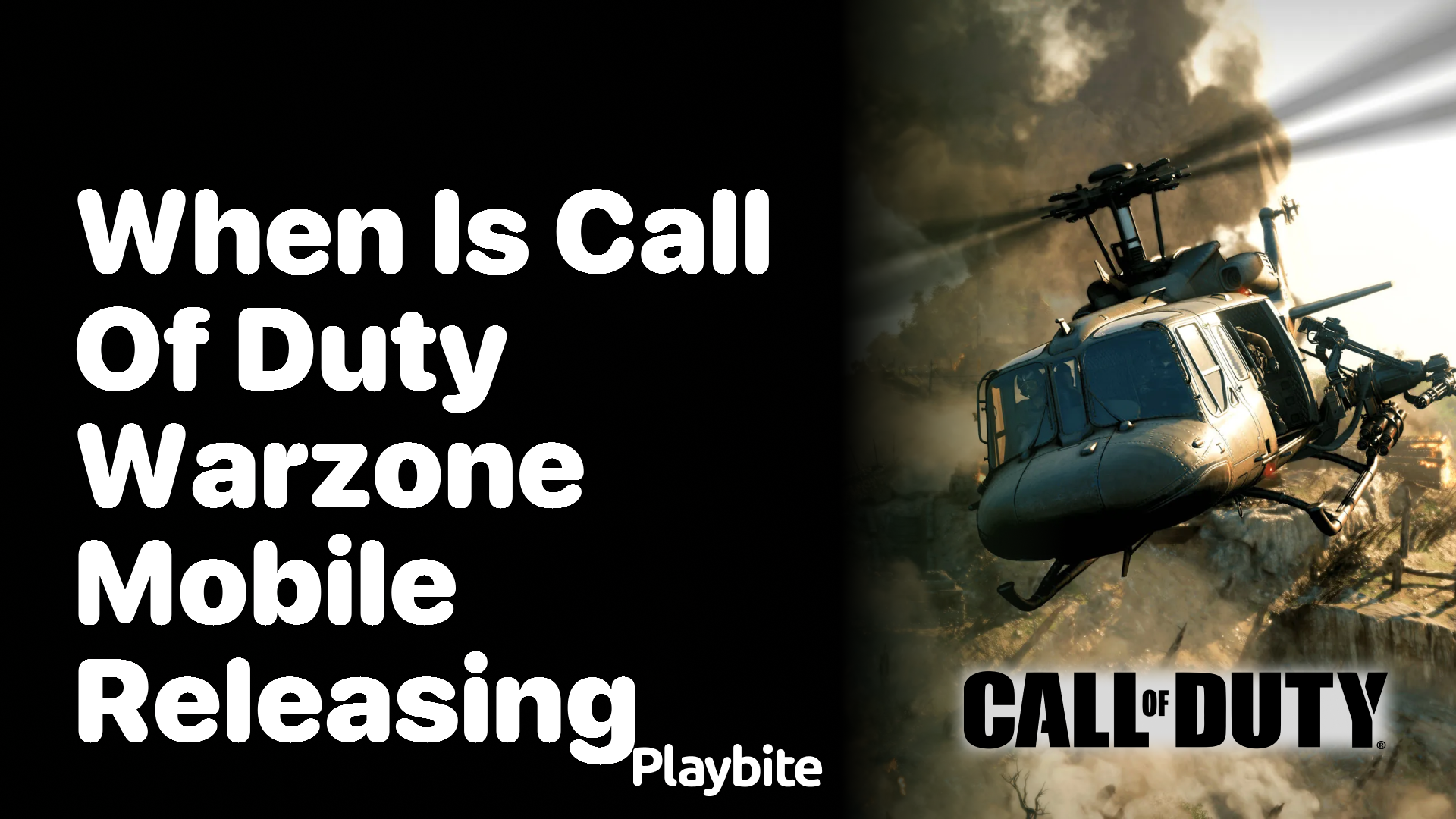 When Is Call of Duty Warzone Mobile Releasing?