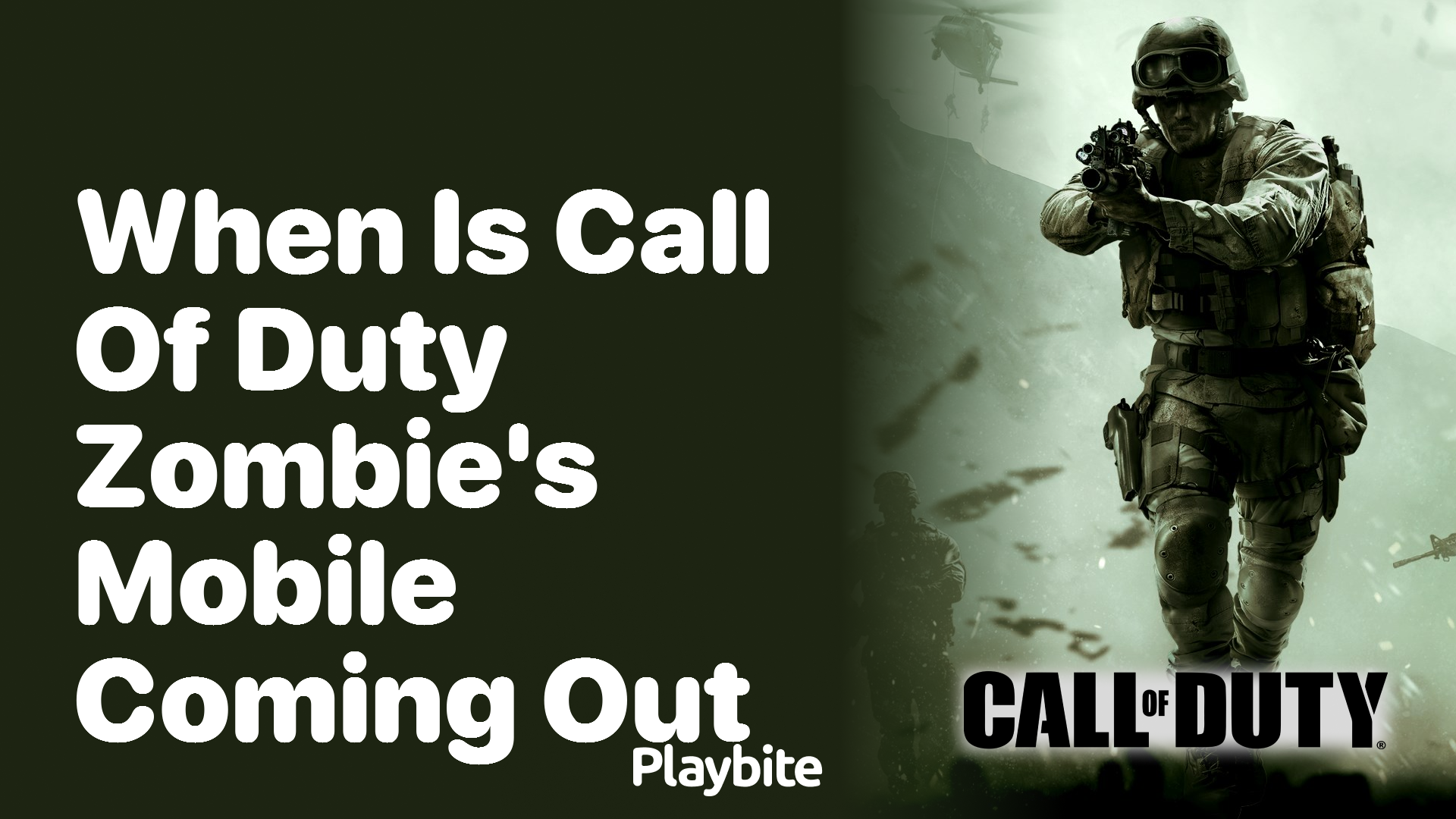 When is Call of Duty Zombies Mobile Coming Out?