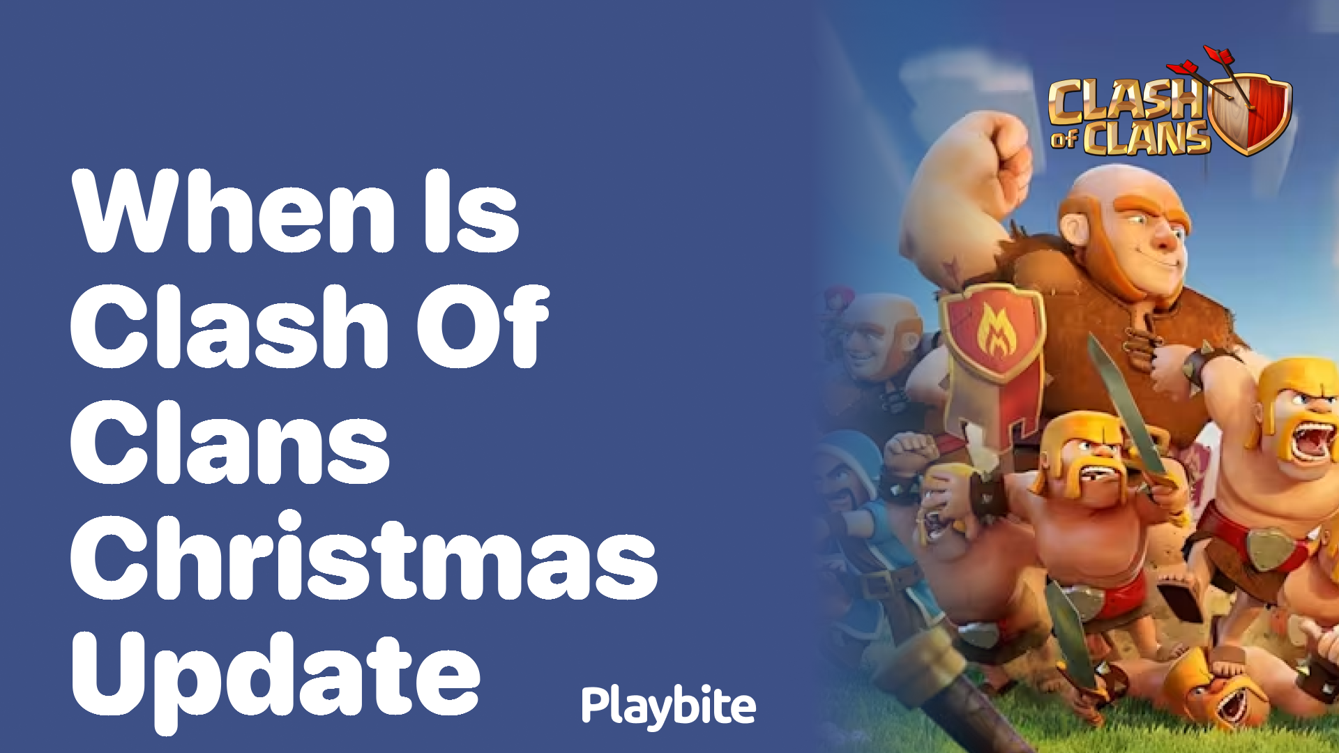 When Is the Clash of Clans Christmas Update?