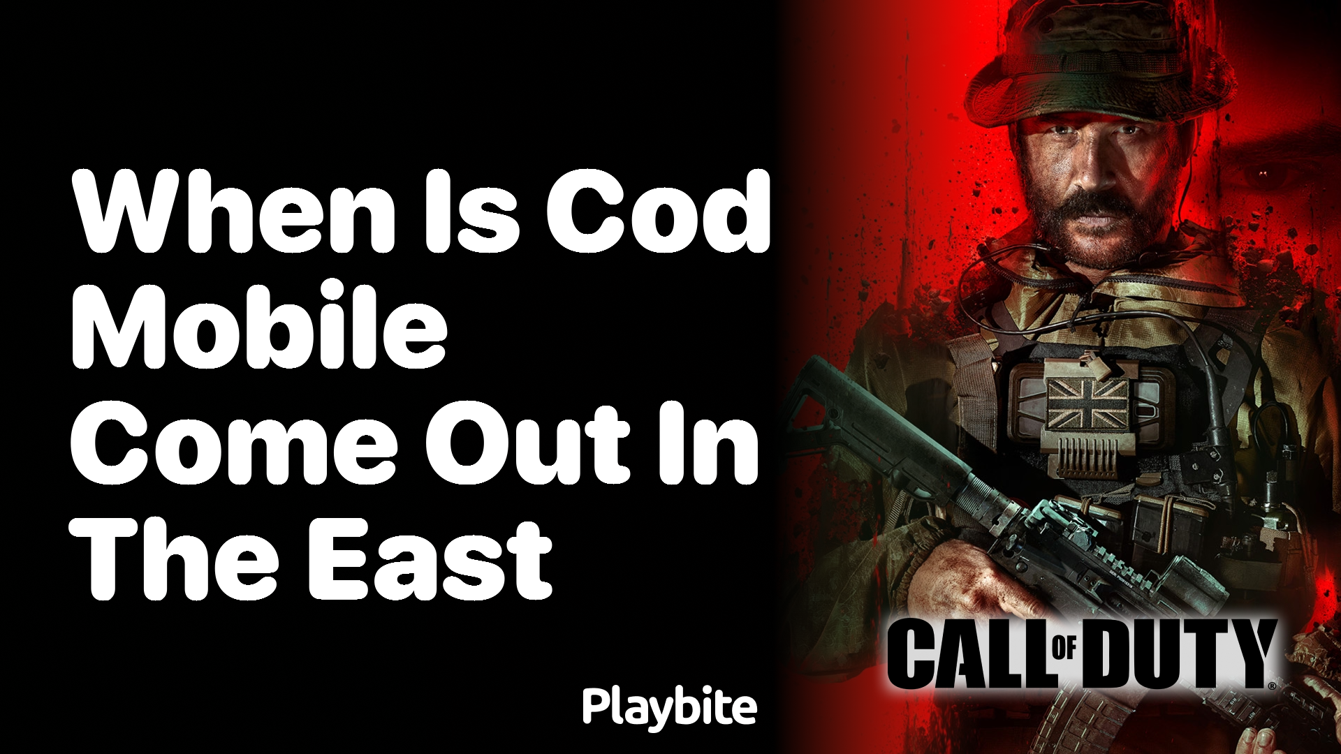 When Did COD Mobile Launch in the East?