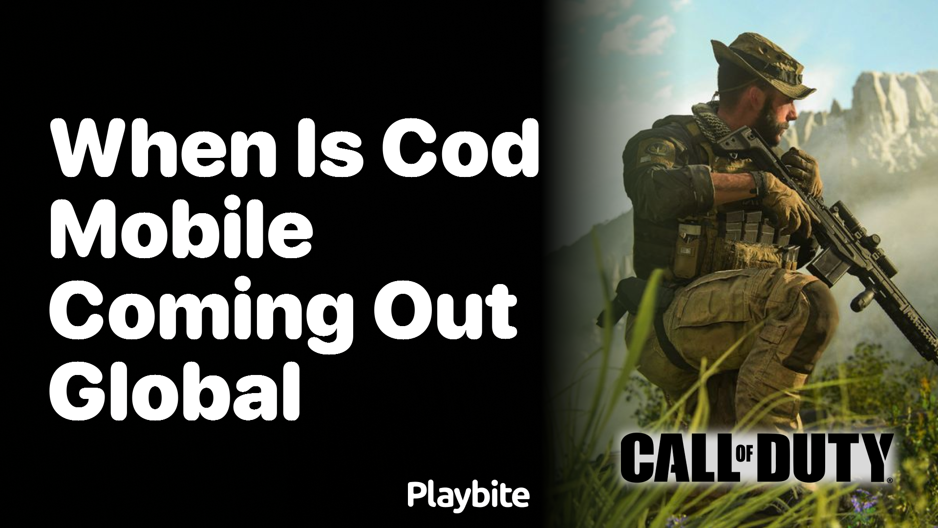 When Is COD Mobile Coming Out Globally?