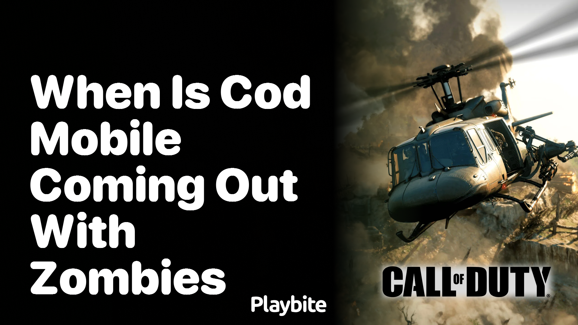 When Is COD Mobile Coming Out With Zombies Mode?