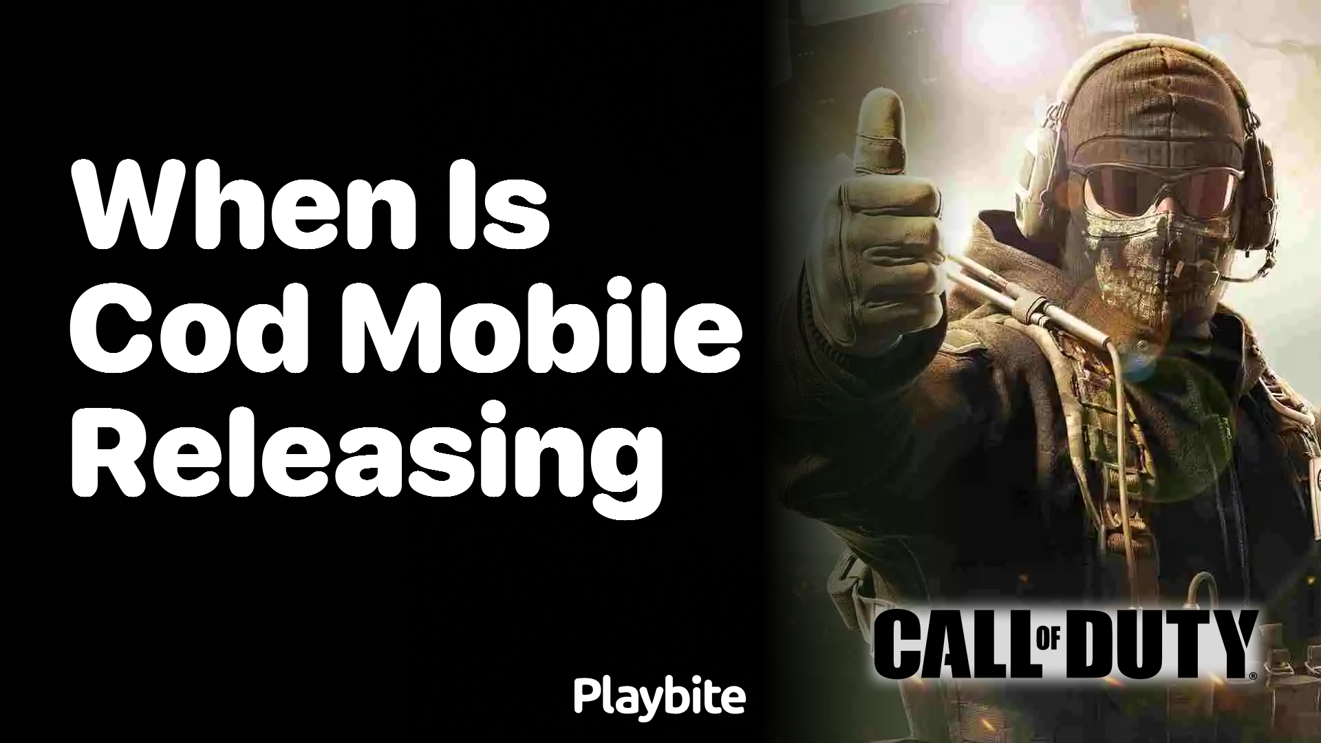 When is COD Mobile Releasing?