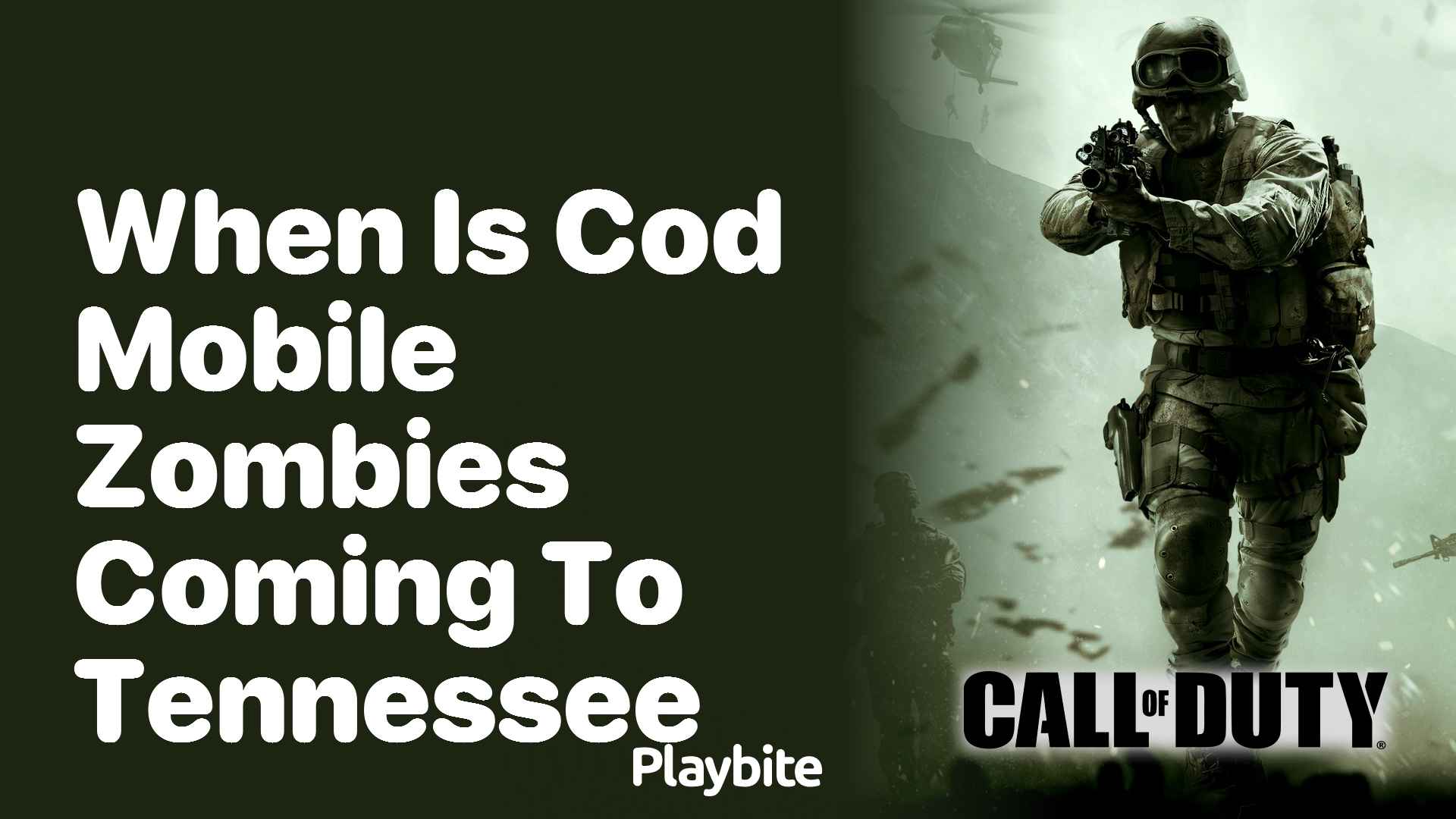 When is COD Mobile Zombies Coming to Tennessee?