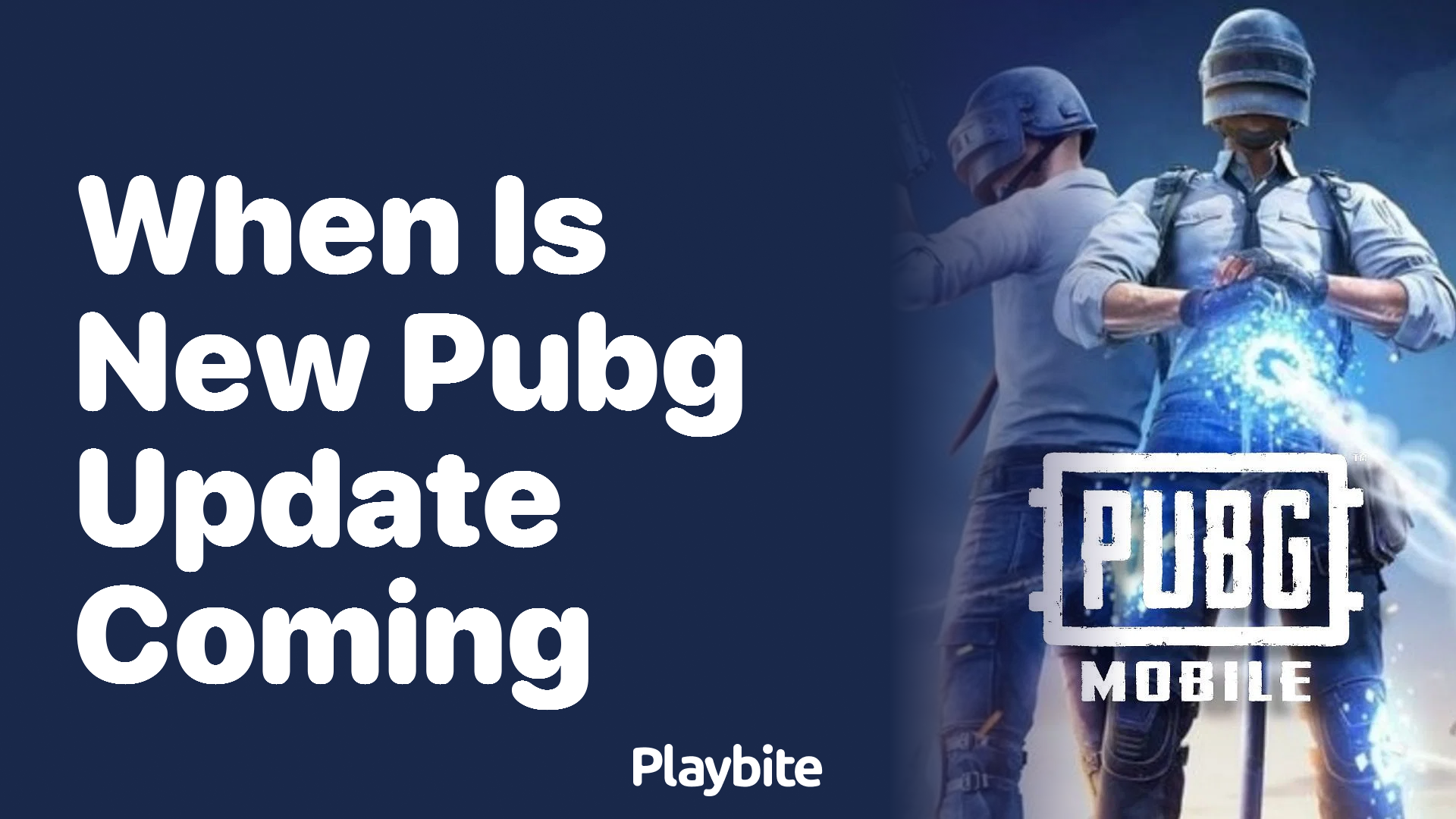 When Is the New PUBG Update Coming?