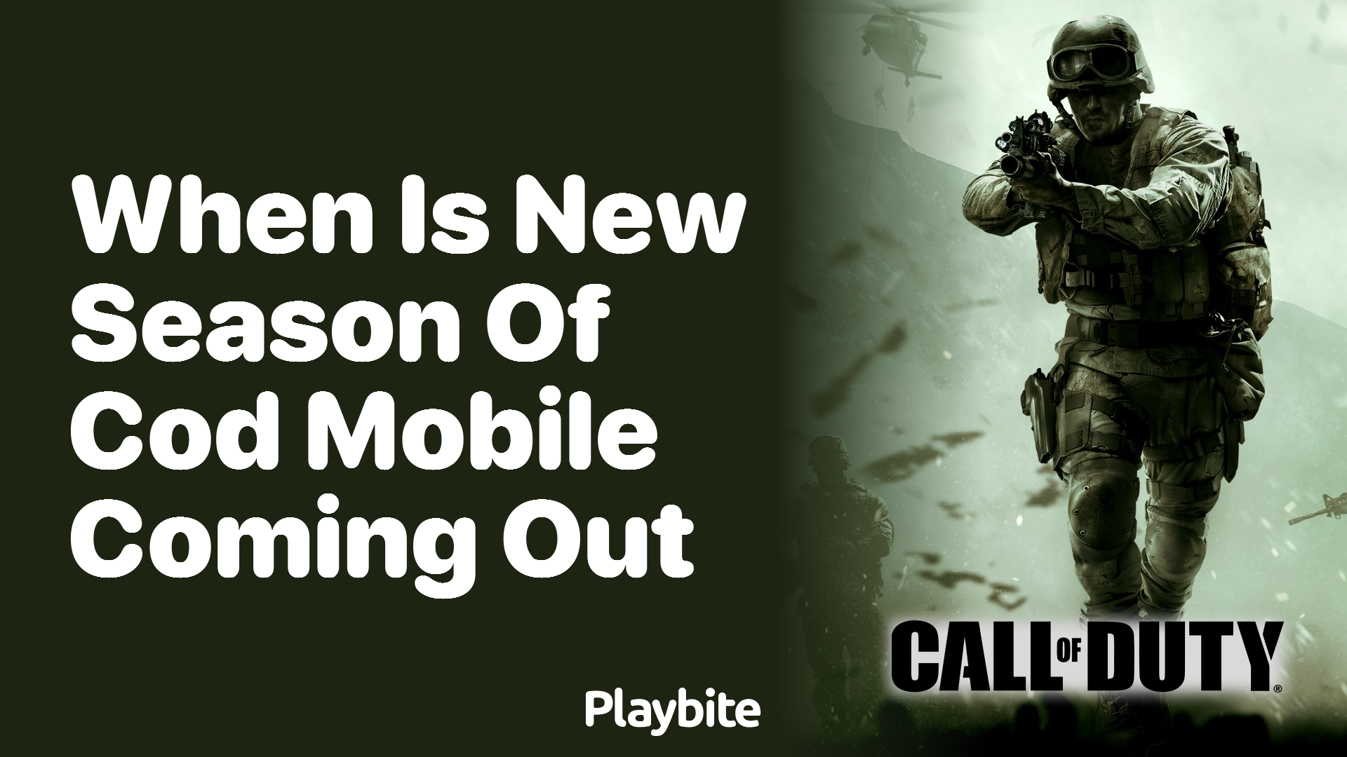 When Is the New Season of COD Mobile Coming Out?