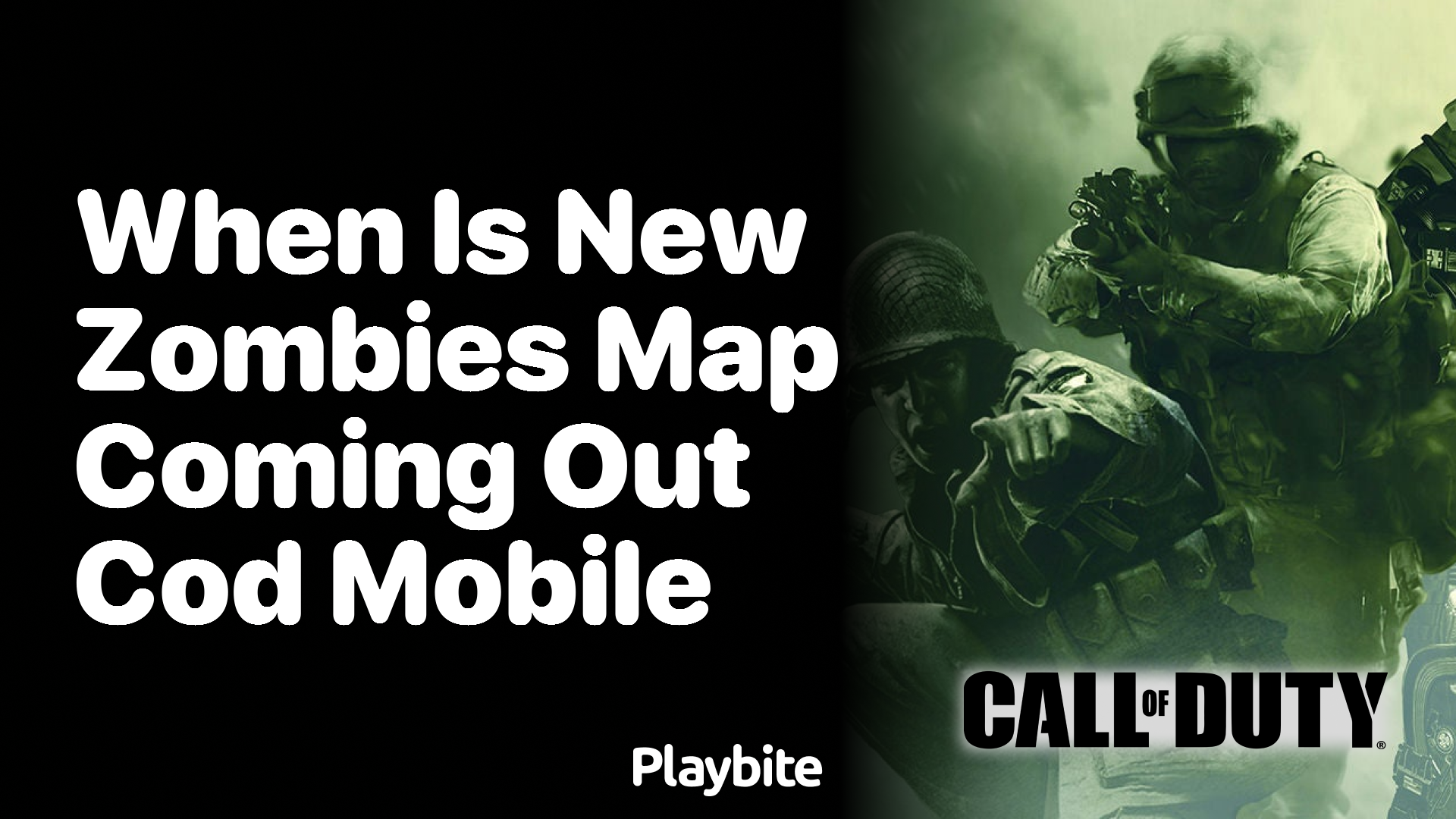 When is the New Zombies Map Coming Out in COD Mobile?