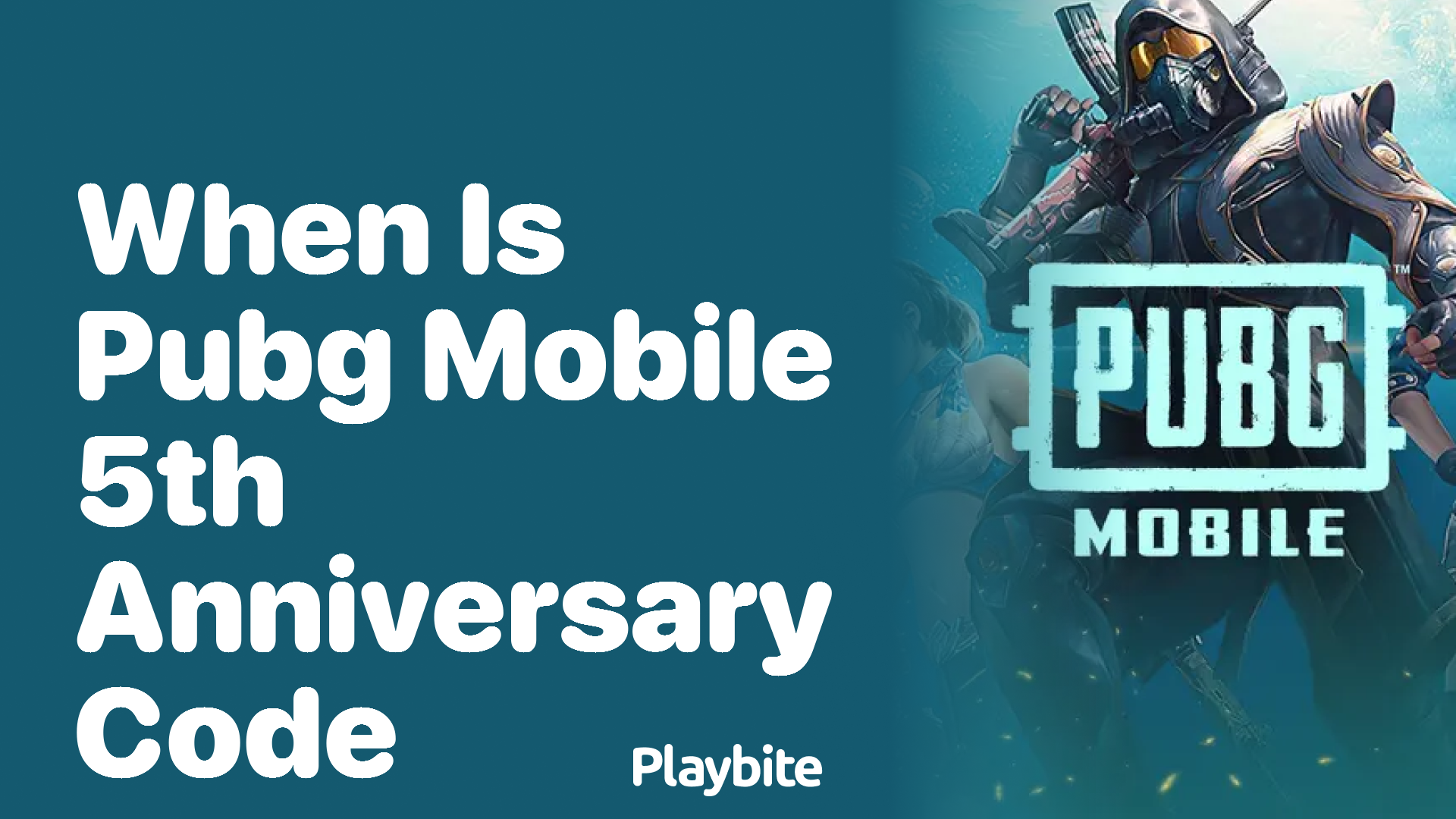 When is the PUBG Mobile 5th Anniversary Code Available?