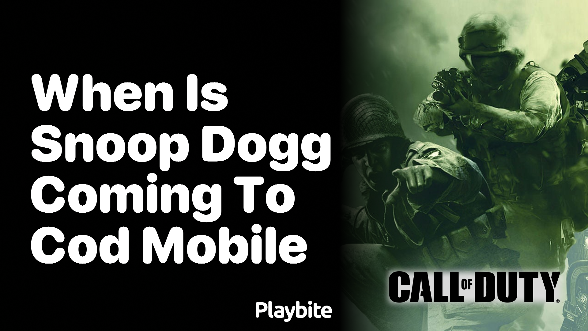 When is Snoop Dogg Coming to COD Mobile?