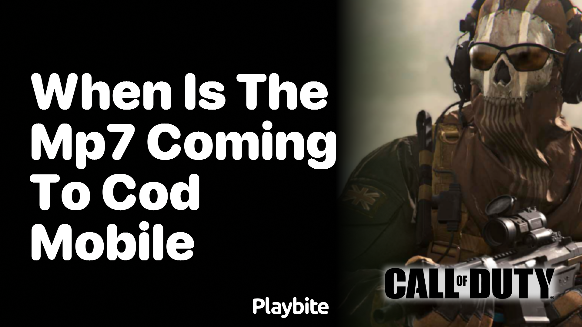 When Is the MP7 Coming to COD Mobile?