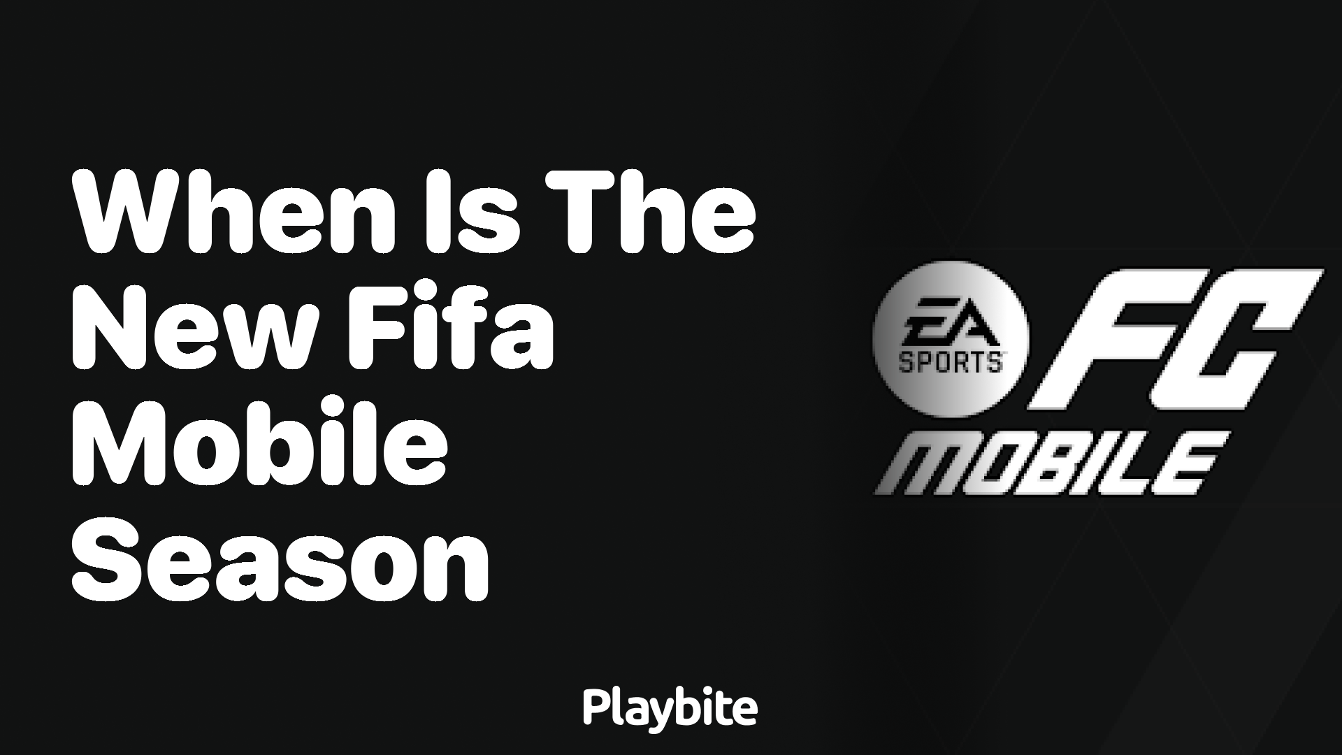 When is the New FIFA Mobile Season Starting?