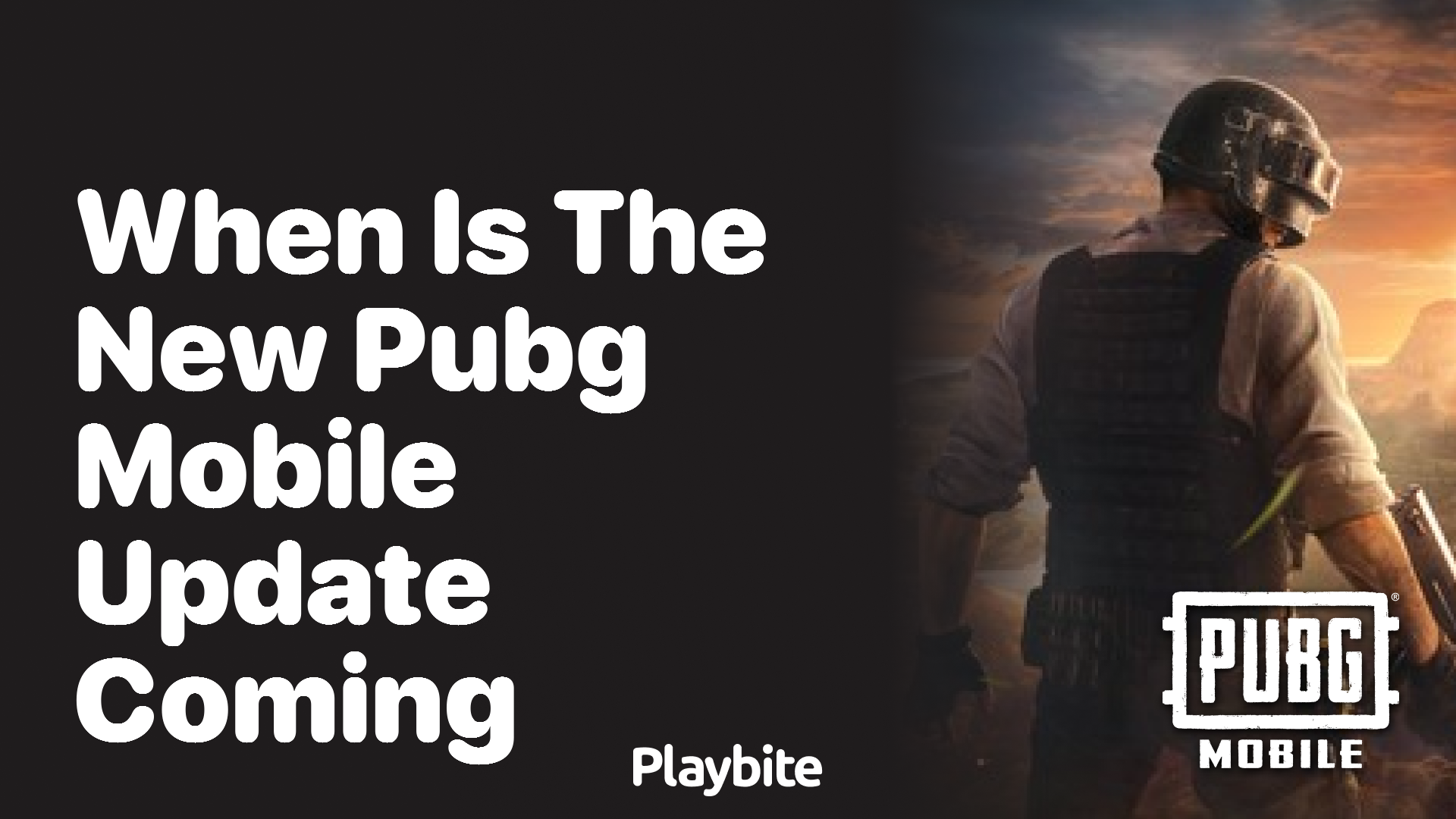 When is the New PUBG Mobile Update Coming?