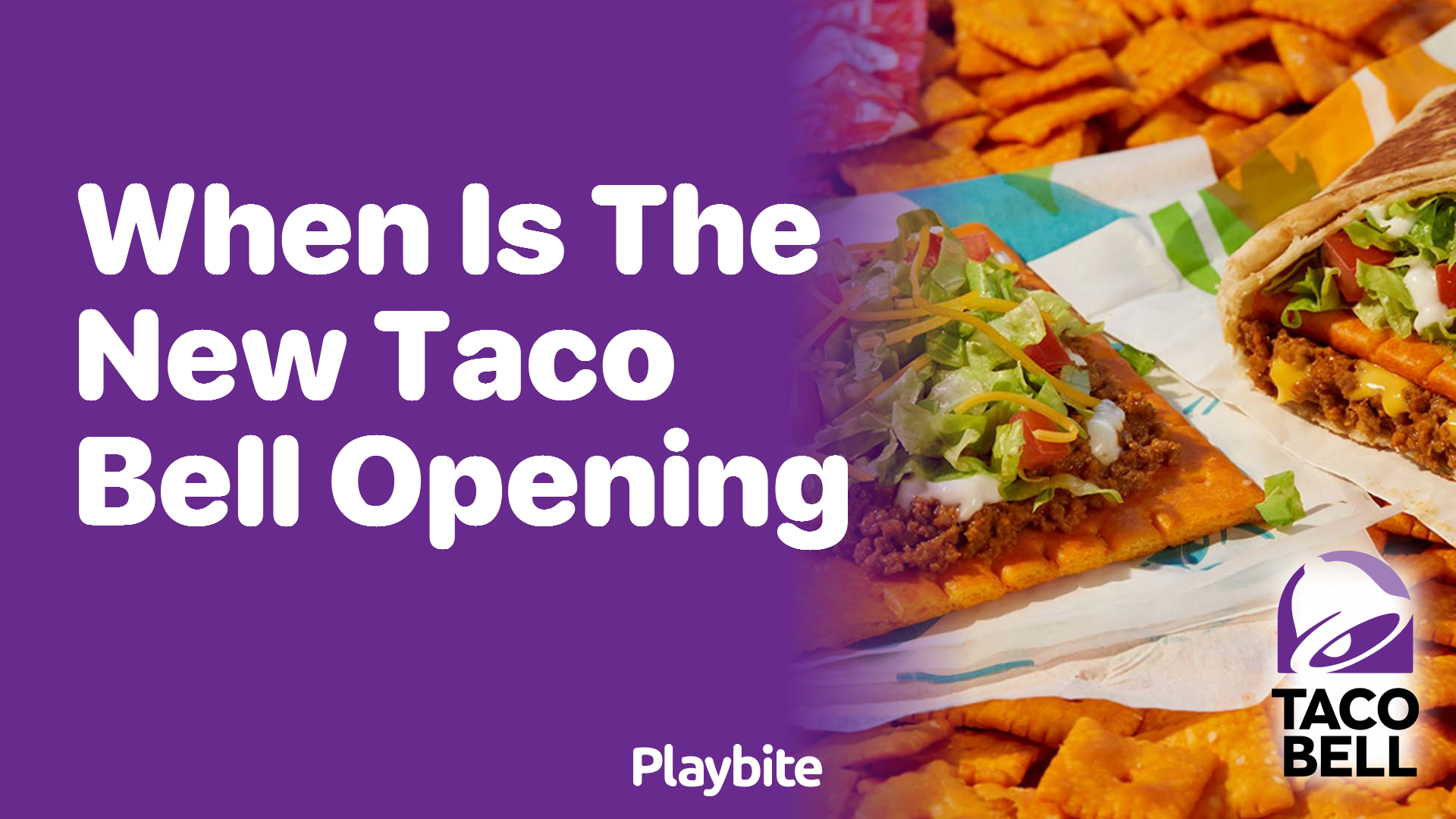 When is the New Taco Bell Opening?