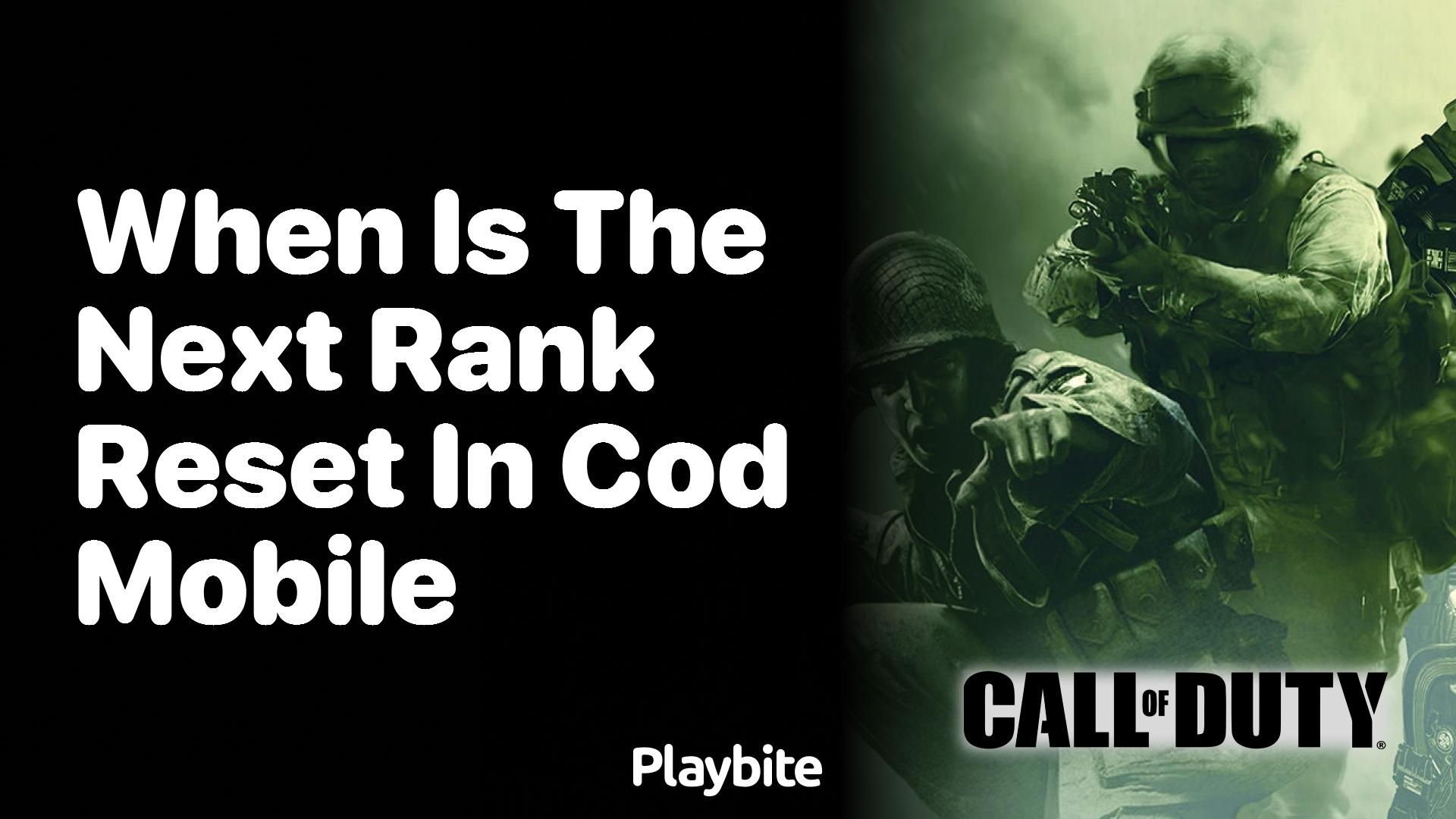 When Is the Next Rank Reset in COD Mobile?