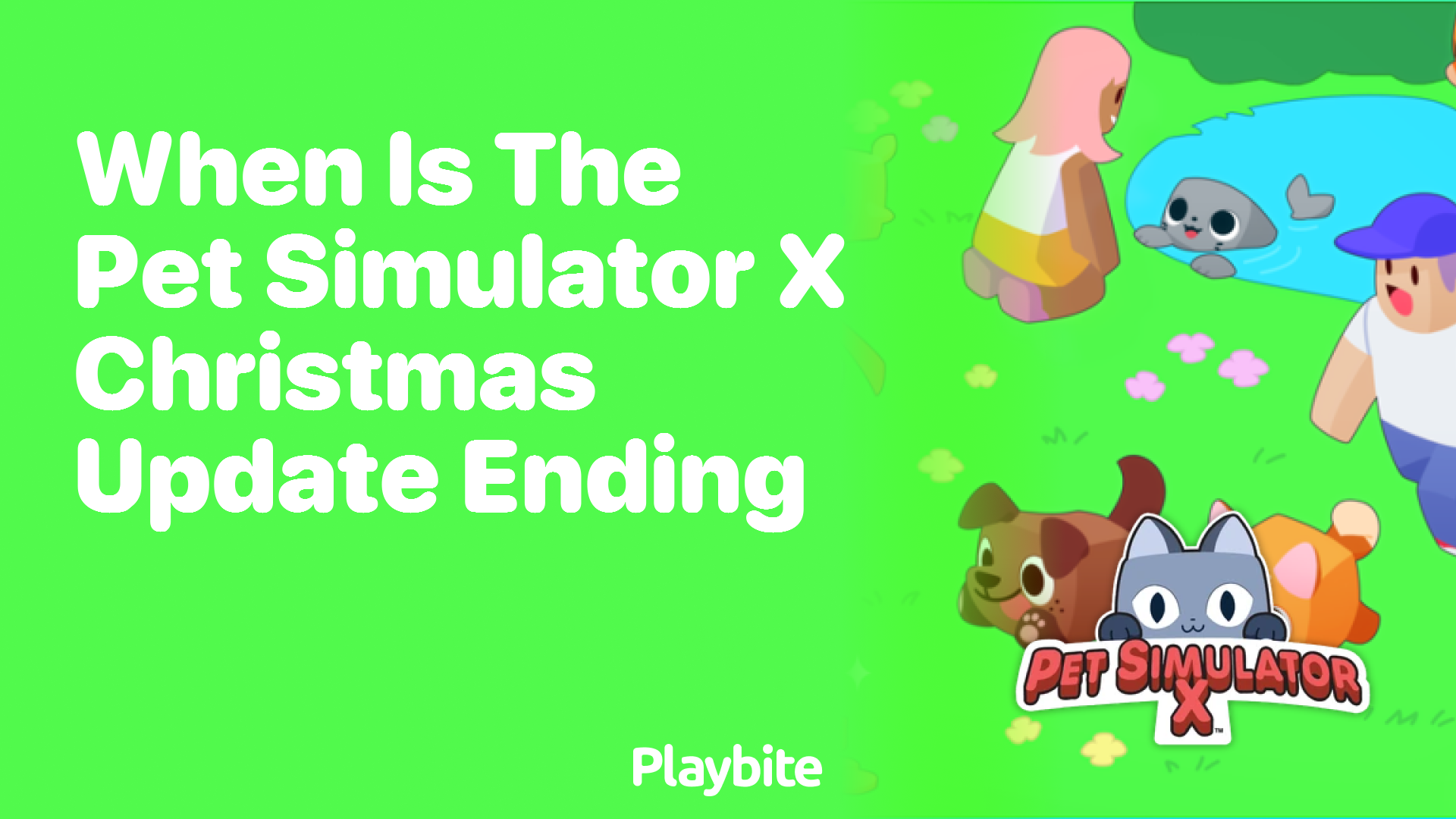 Find Out When the Pet Simulator X Christmas Update Ends