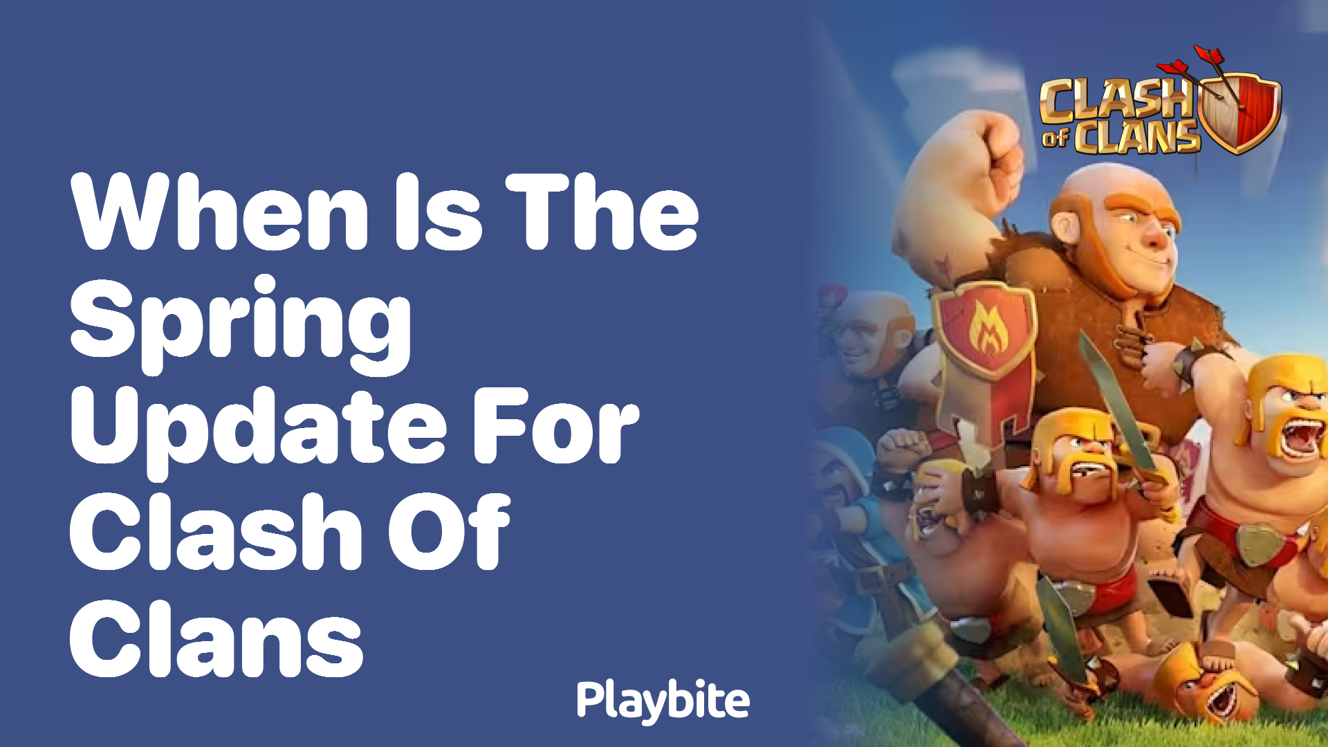 When Is the Spring Update for Clash of Clans Coming?