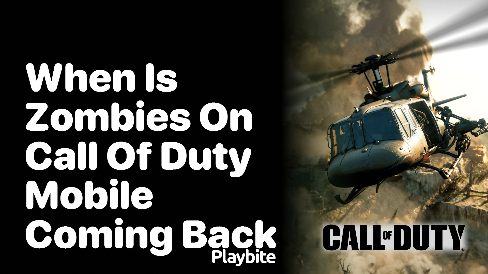 When Is Zombies On Call of Duty Mobile Coming Back?