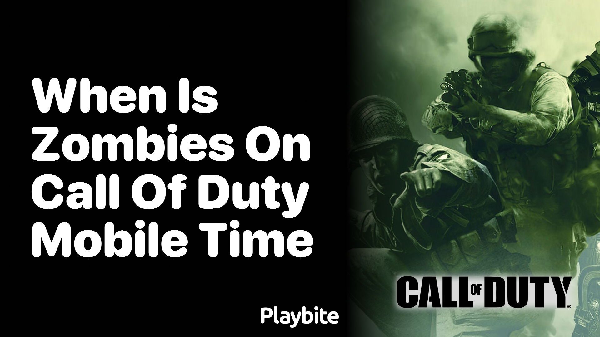 When is Zombies Mode Available on Call of Duty Mobile?