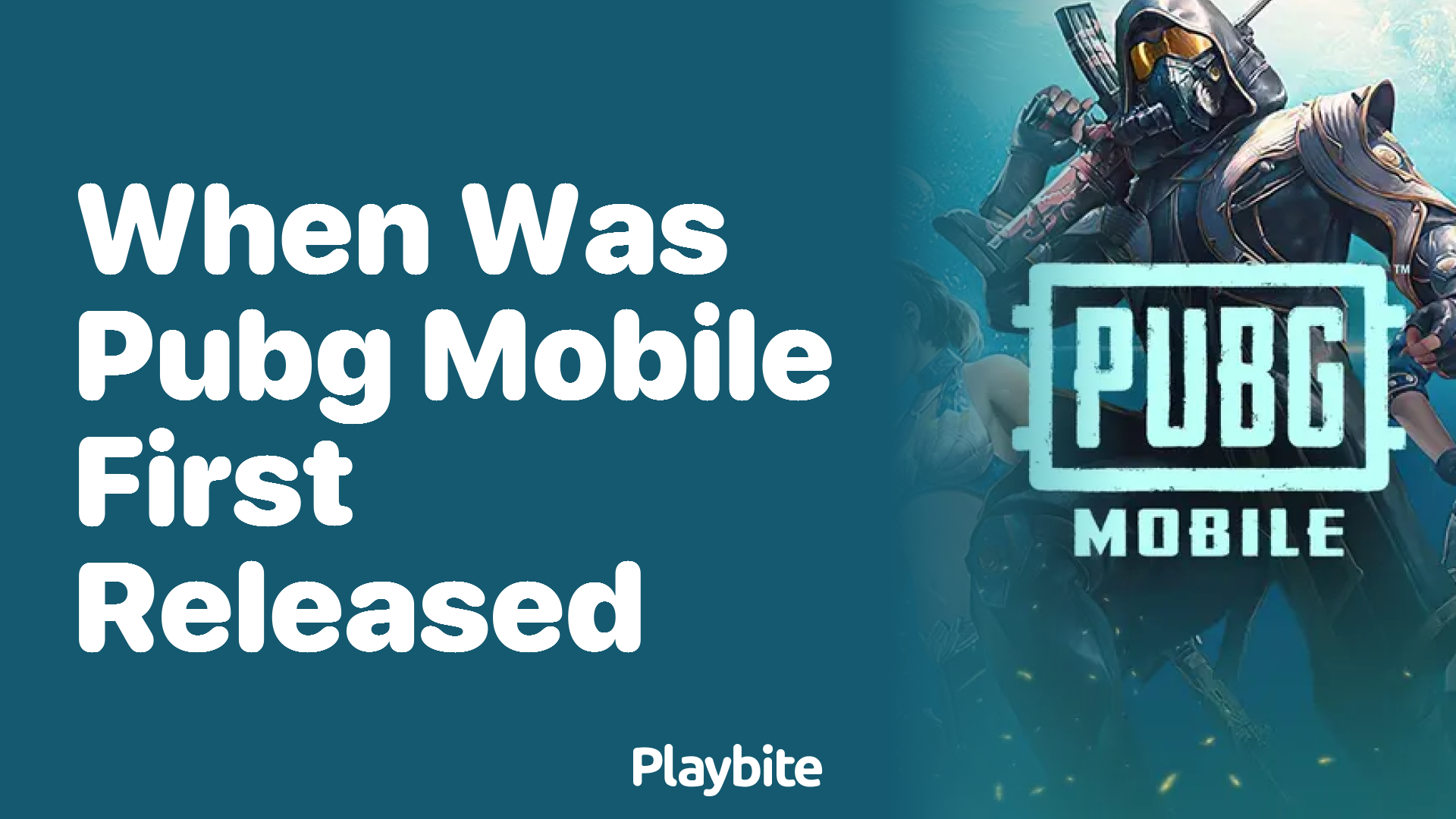 When Was PUBG Mobile First Released?