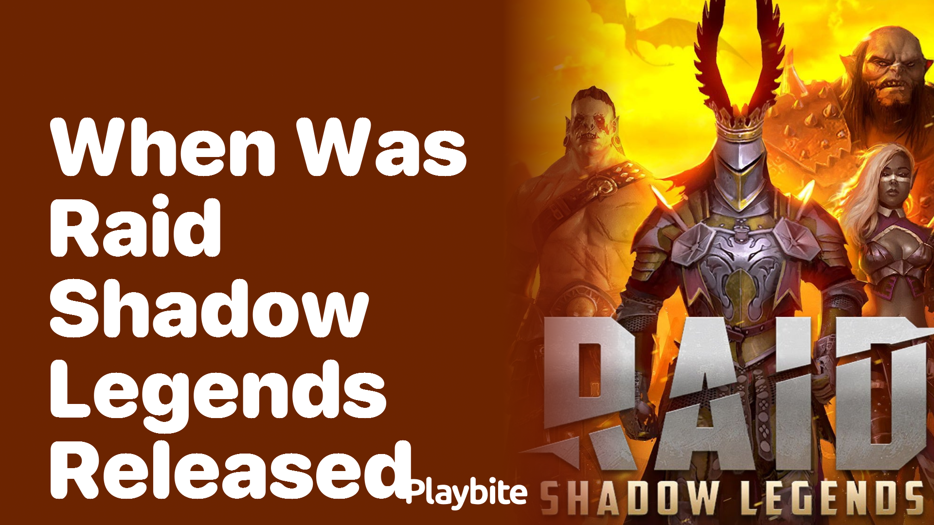 When Was Raid Shadow Legends Released? Find Out Here!