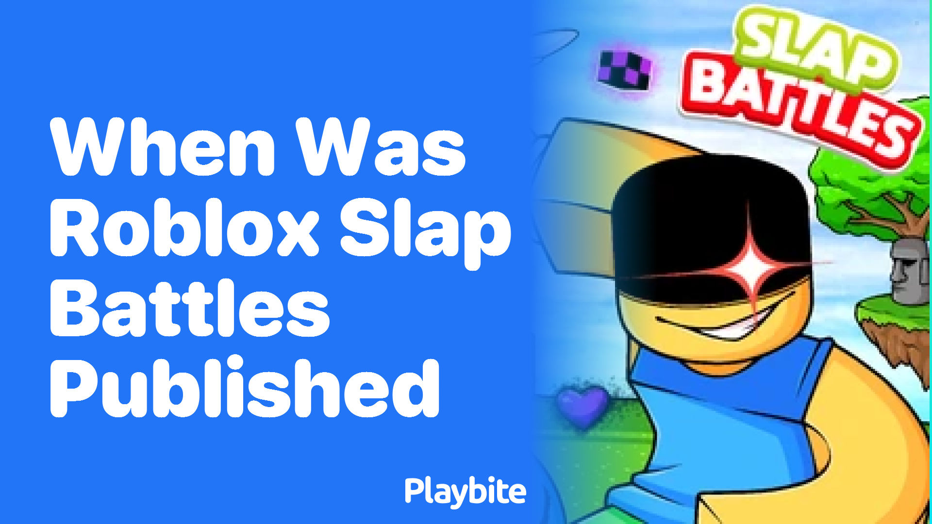 When Was Roblox Slap Battles Published?