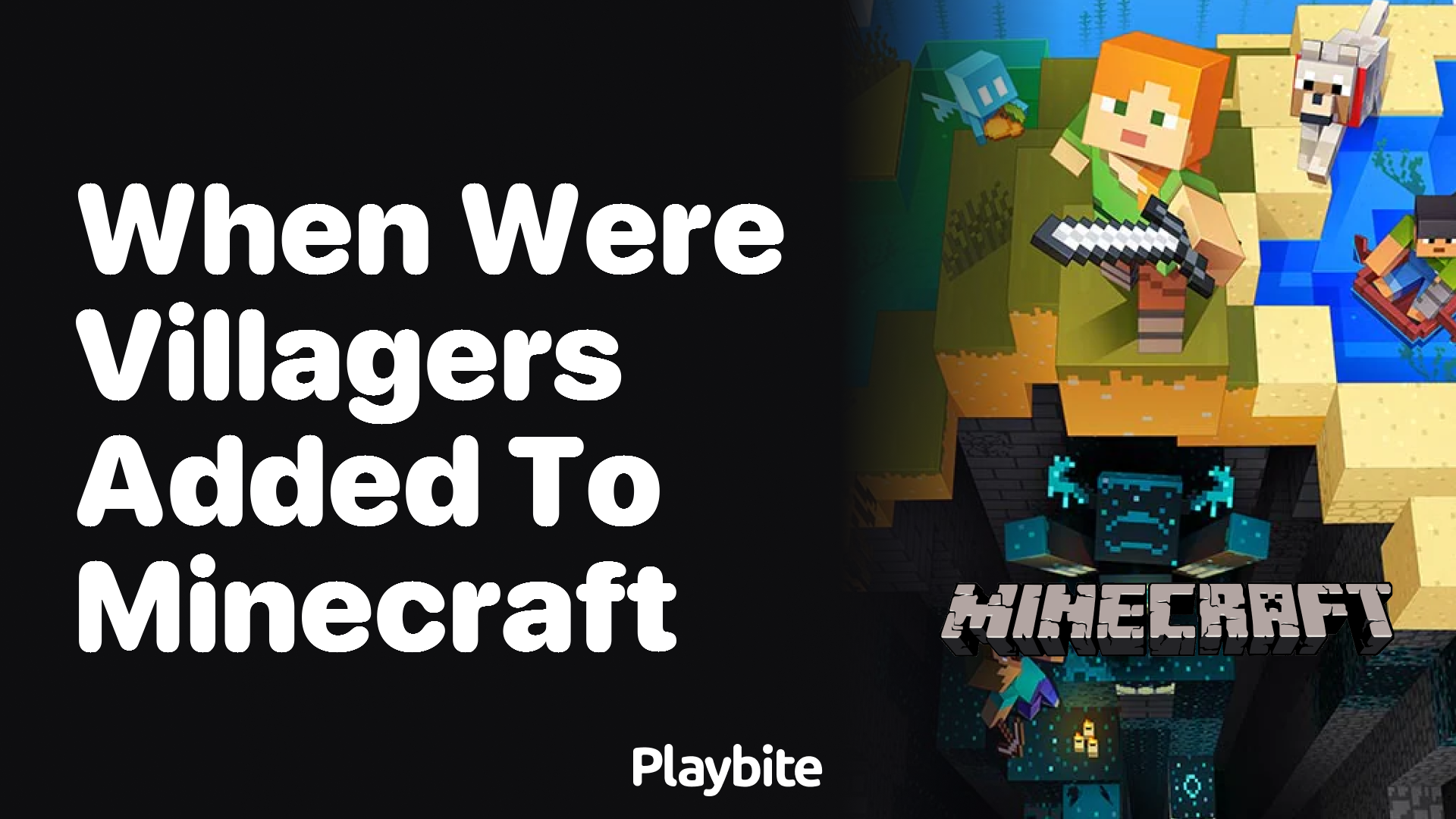 When Were Villagers Added to Minecraft?