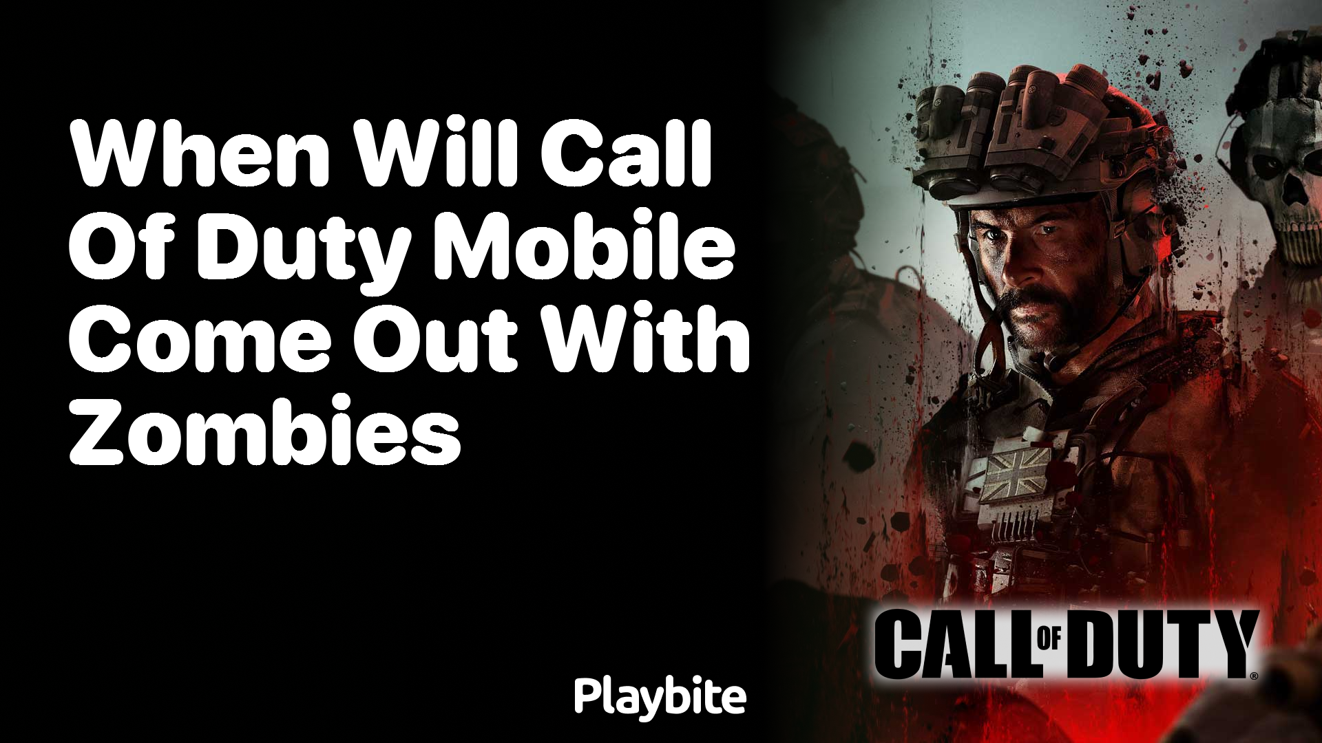 When Will Call of Duty Mobile Come Out With Zombies?