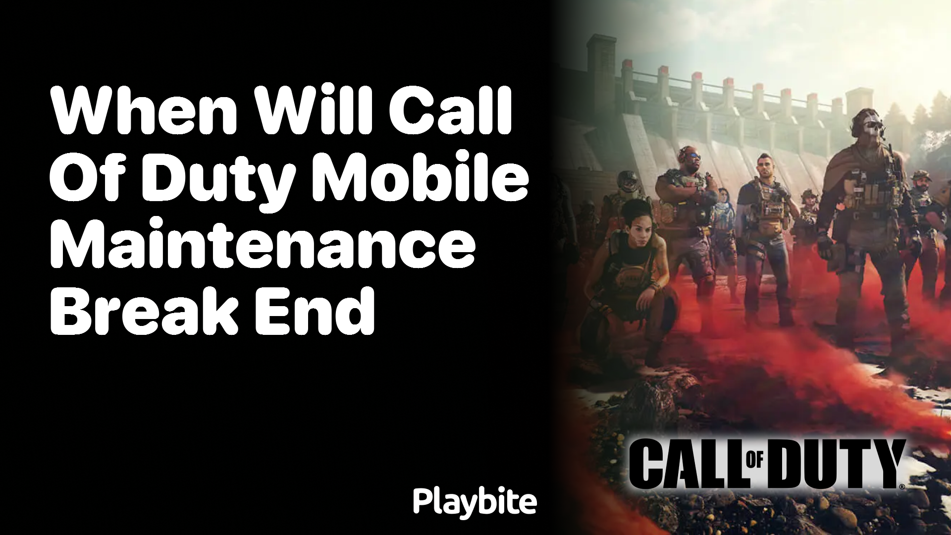 When Will the Call of Duty Mobile Maintenance Break End?