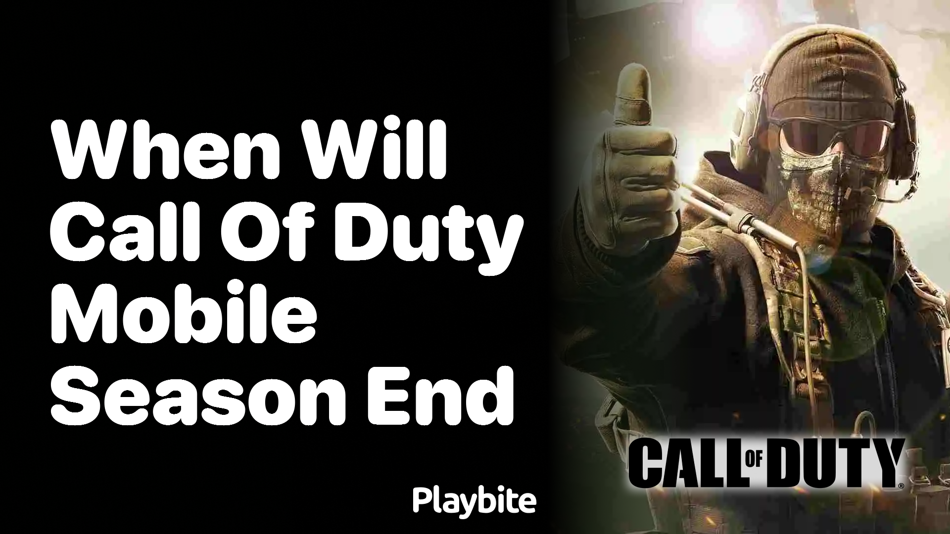 When Will Call of Duty Mobile Season End?