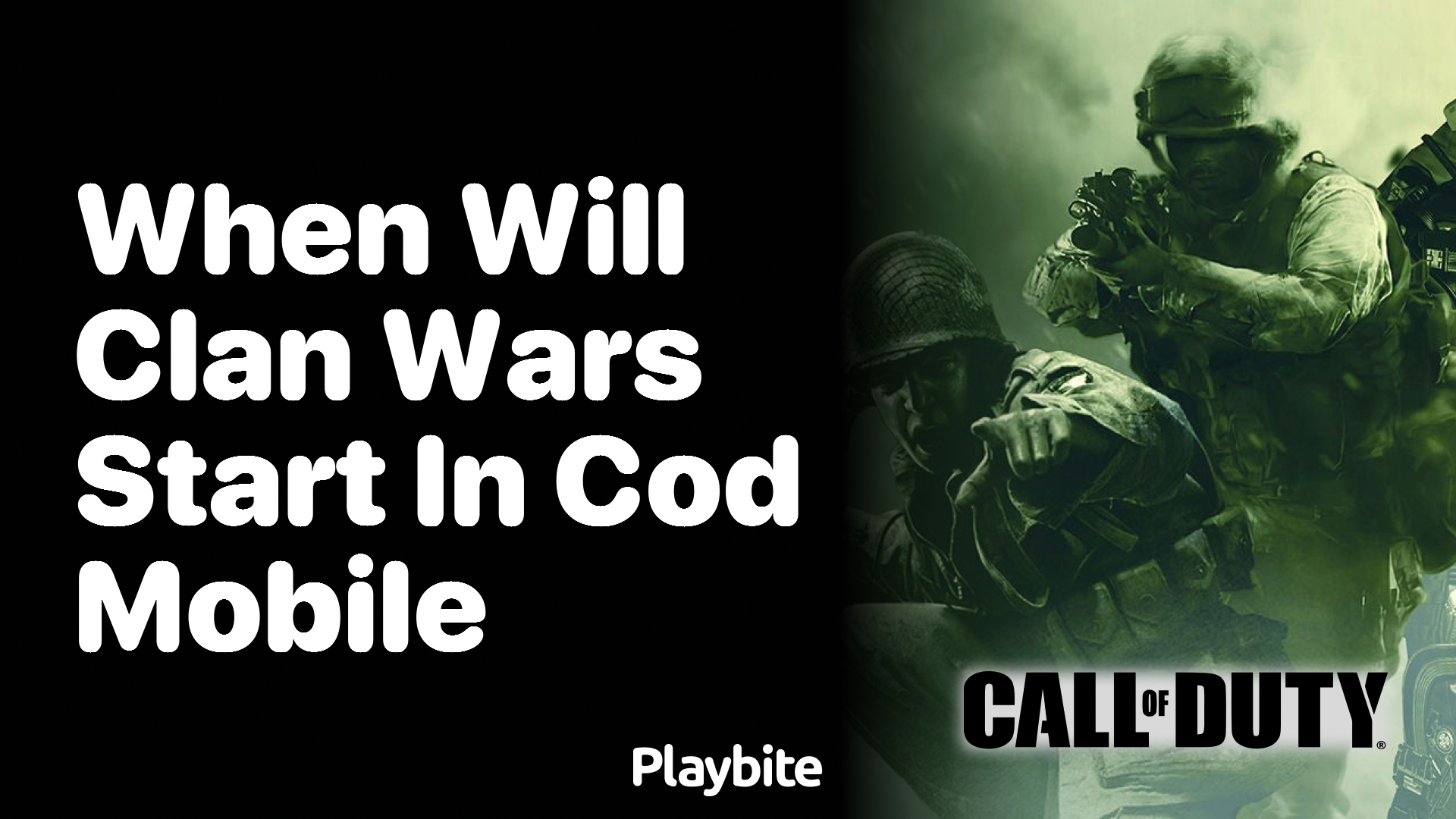 When Will Clan Wars Start in COD Mobile?