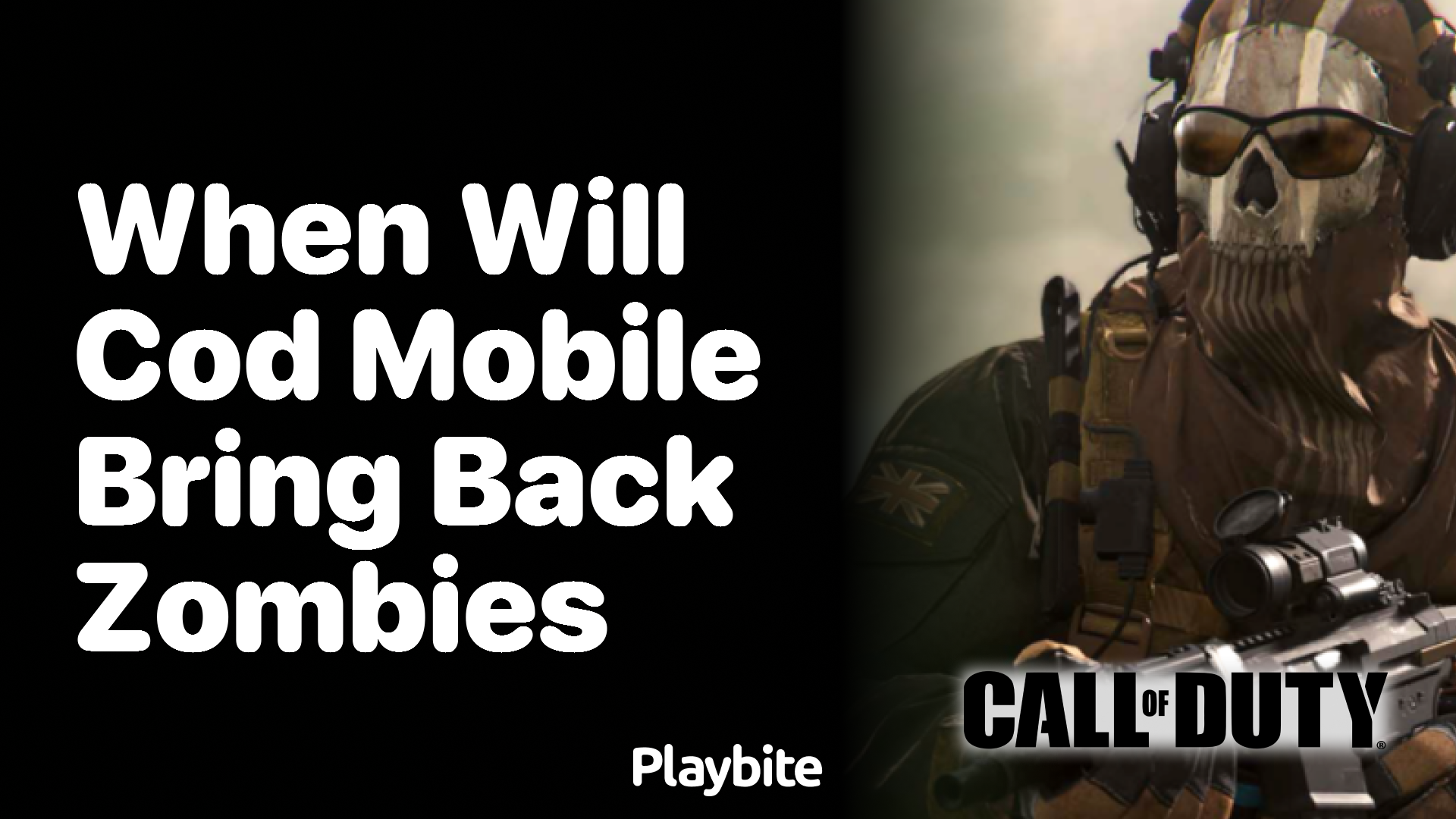 When Will COD Mobile Bring Back Zombies?