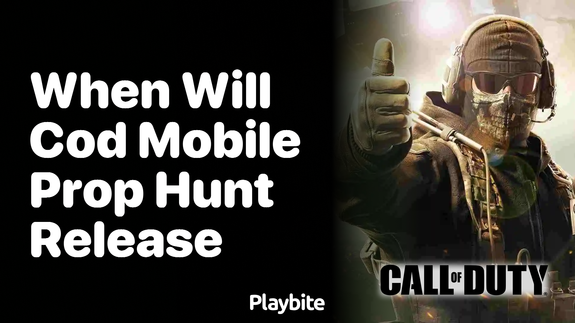 When Will COD Mobile Prop Hunt Release?