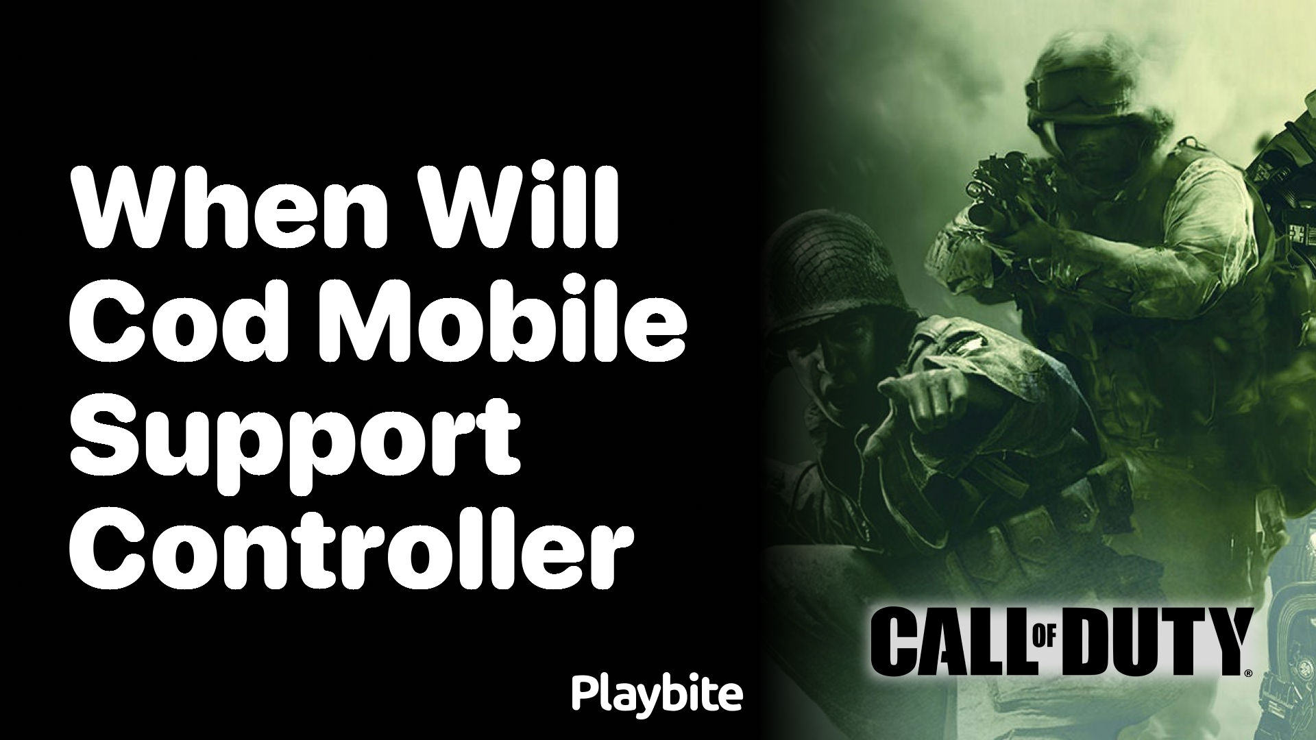 When Will CoD Mobile Support Controller?