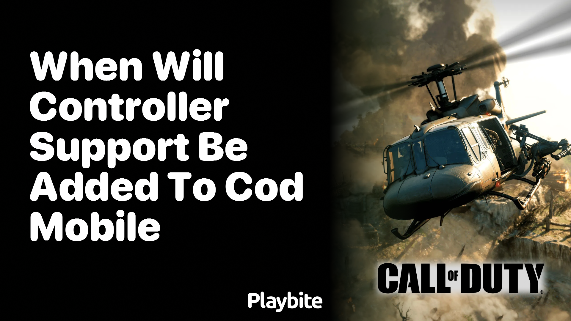 When Will COD Mobile Get Controller Support?