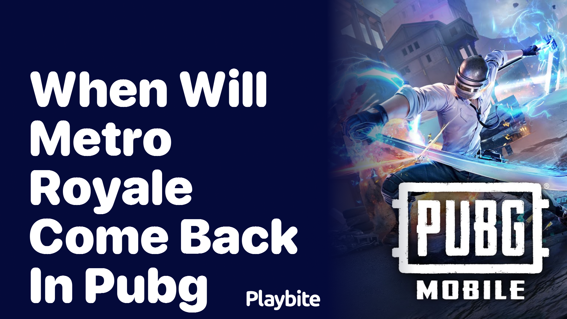 When Will Metro Royale Return to PUBG Mobile?