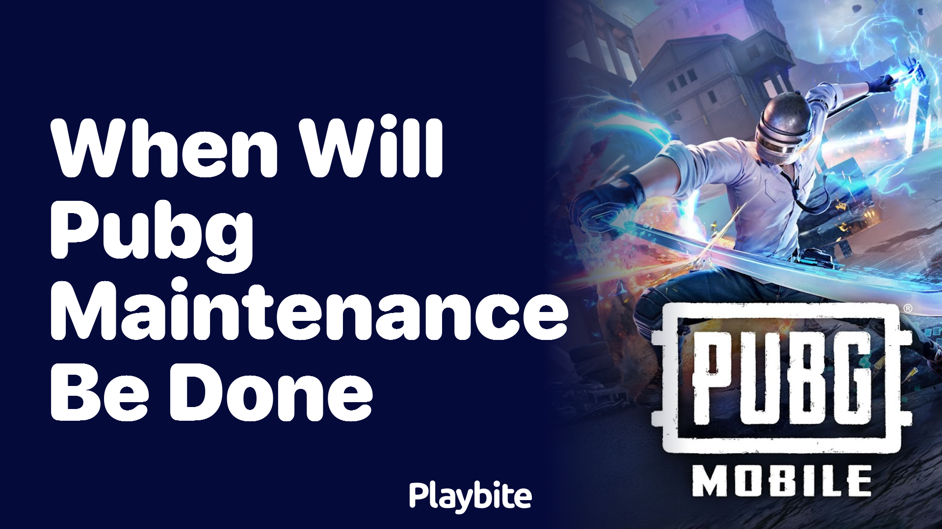 When Will PUBG Maintenance Be Done? Find Out Here!