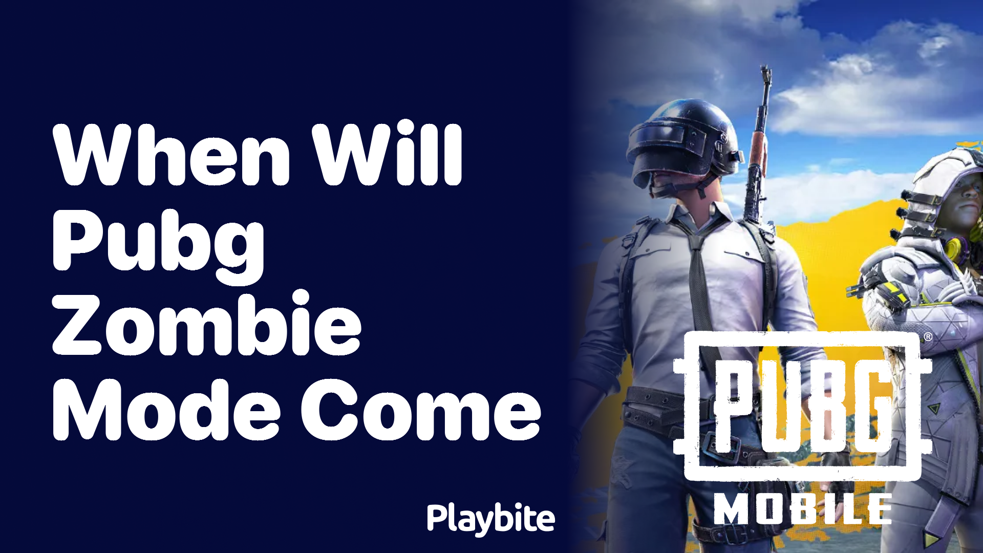 When Will PUBG Zombie Mode Come?