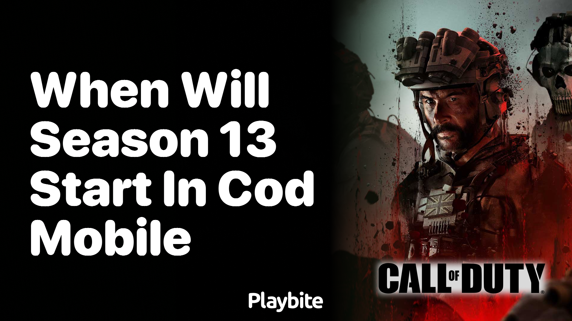 When Will Season 13 Start in COD Mobile?