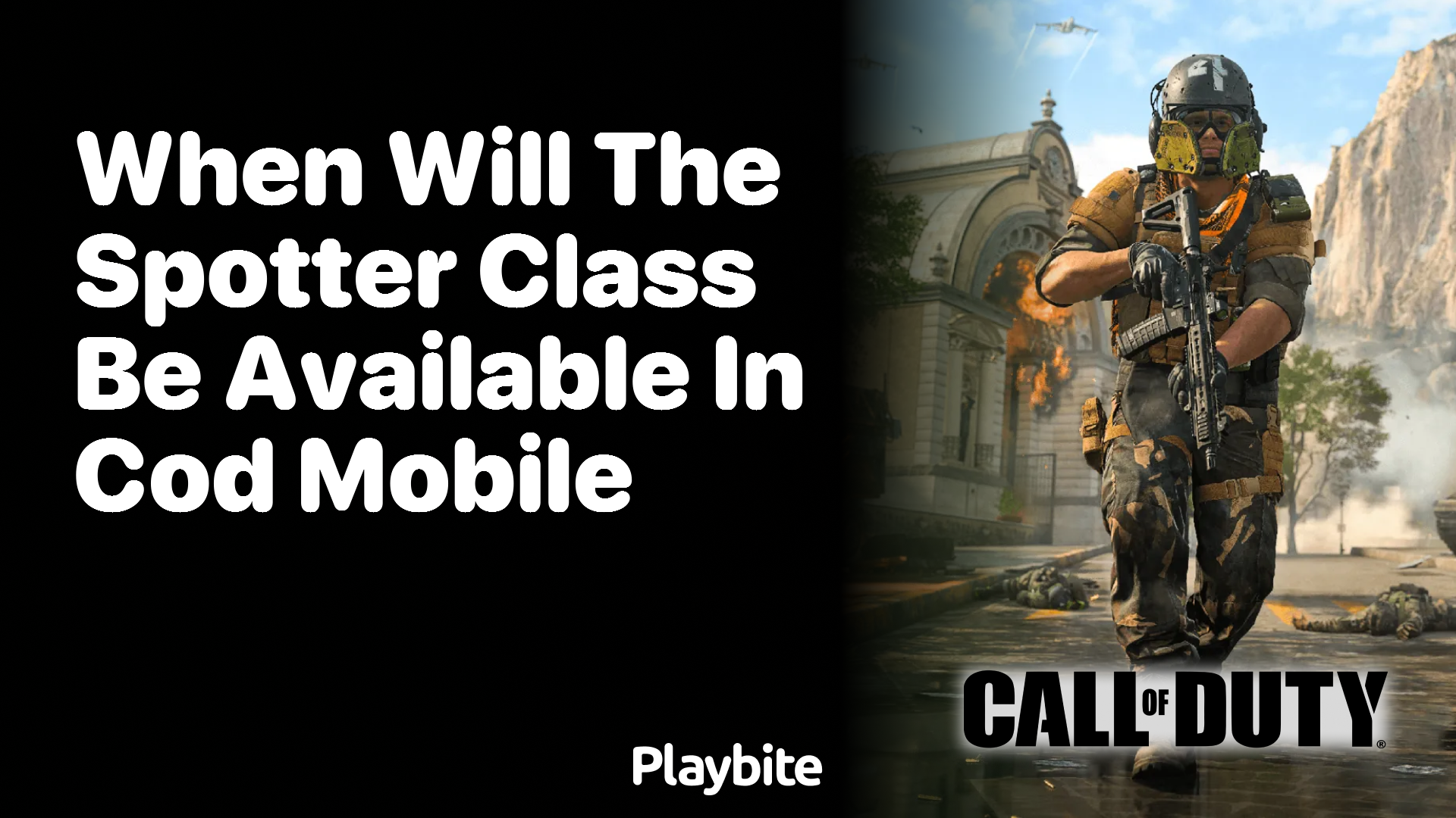 When Will the Spotter Class Be Available in COD Mobile?