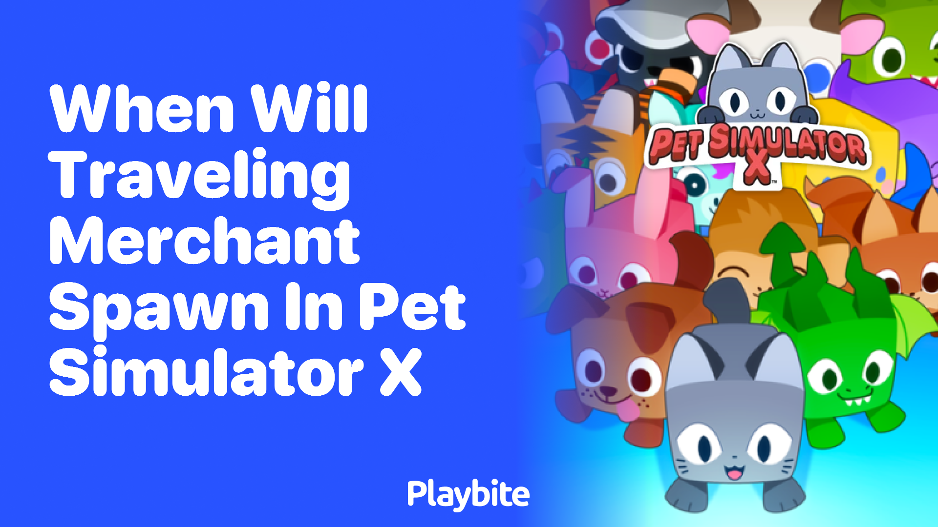 When will the Traveling Merchant Spawn in Pet Simulator X?